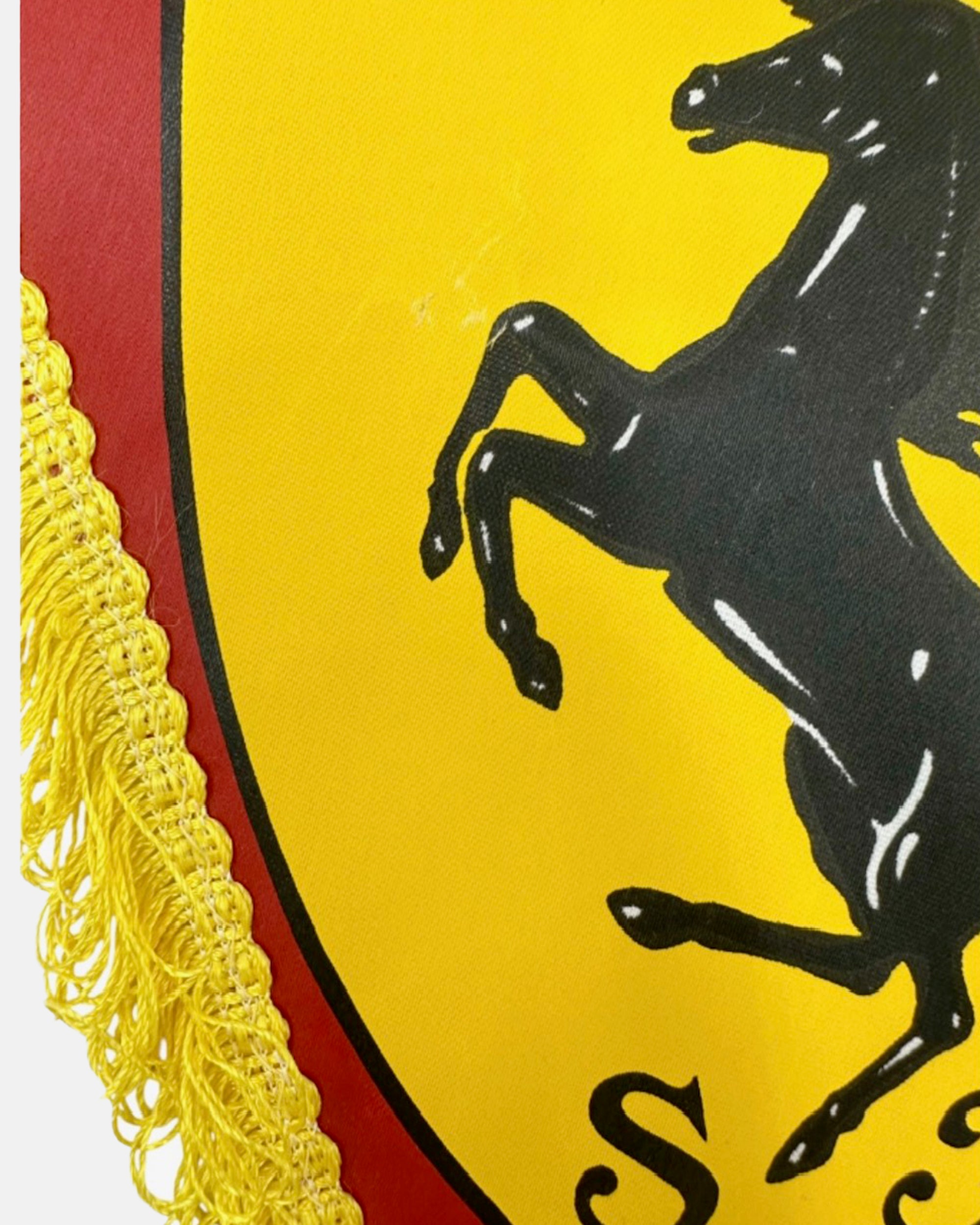Vintage Scuderia Ferrari Pennant Flag