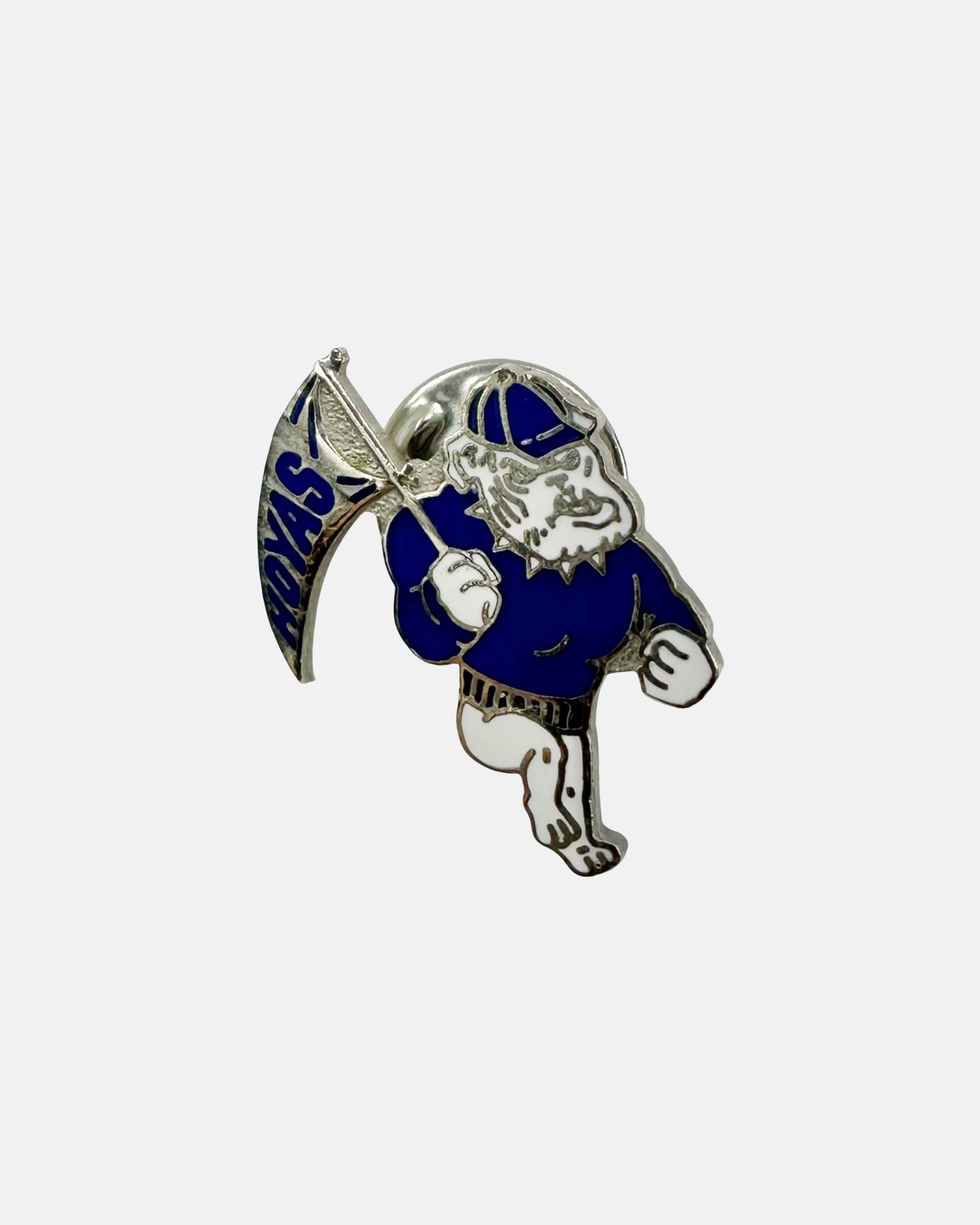 Vintage Georgetown University Hoyas Bulldog Lapel Pin