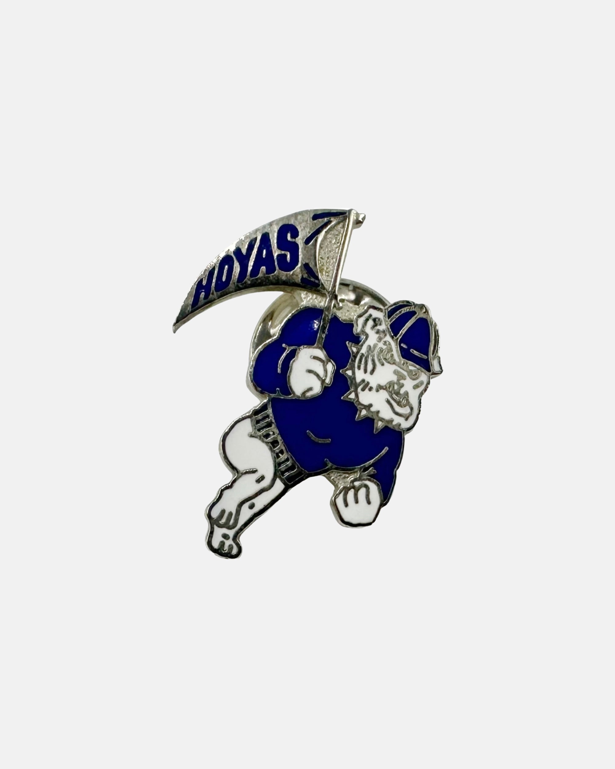 Vintage Georgetown University Hoyas Bulldog Lapel Pin