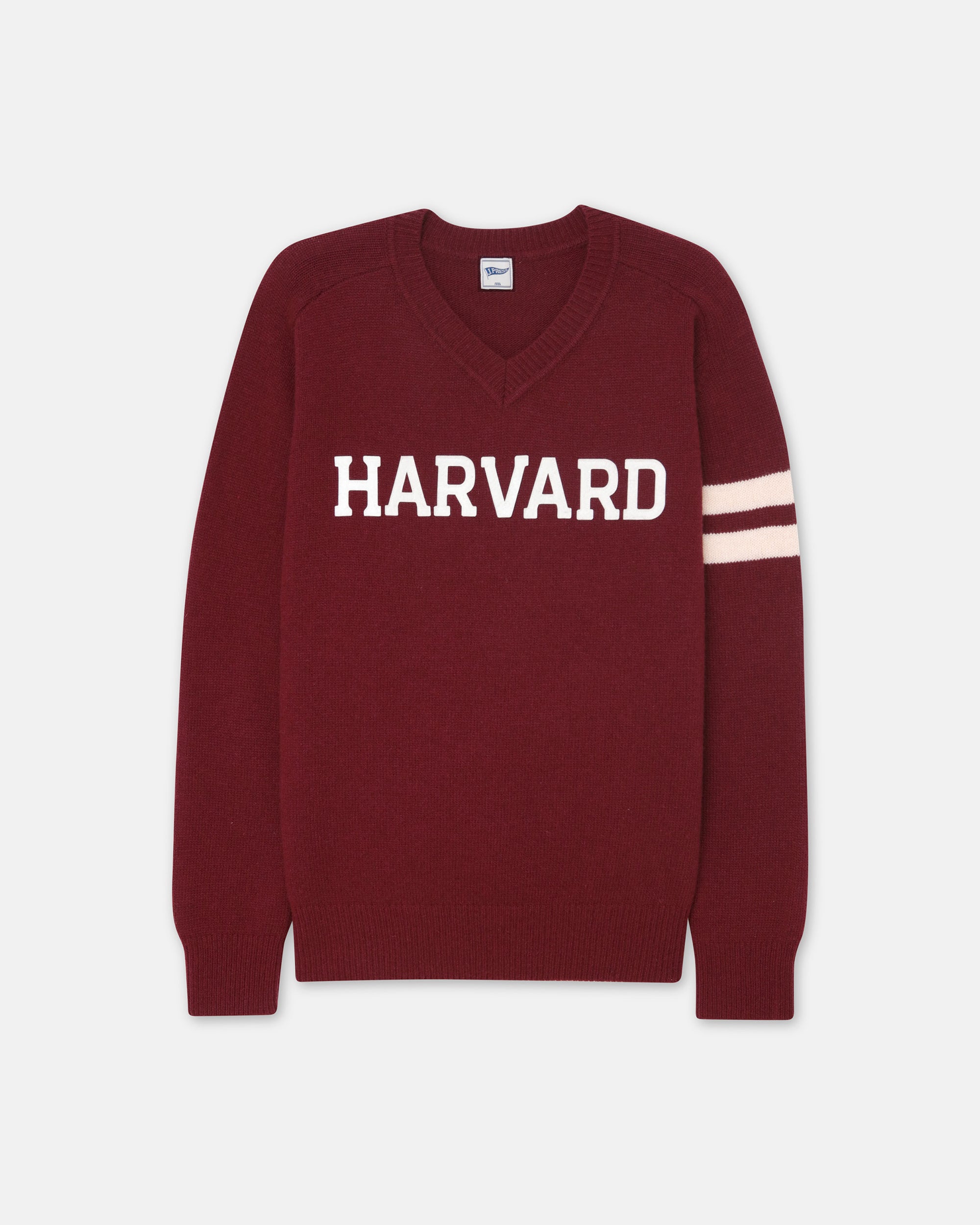 Harvard Wool Varsity V-Neck Sweater