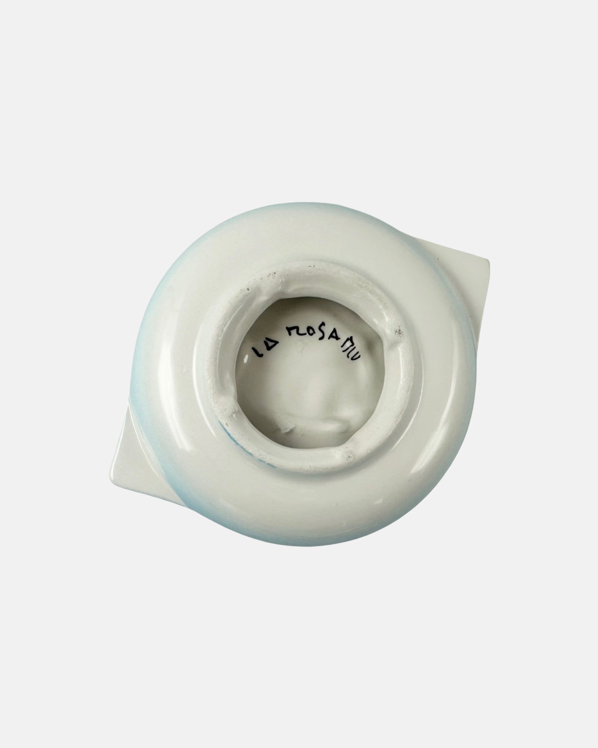 Vintage Harry Cipriani New York Restaurant Blue Ceramic Ashtray