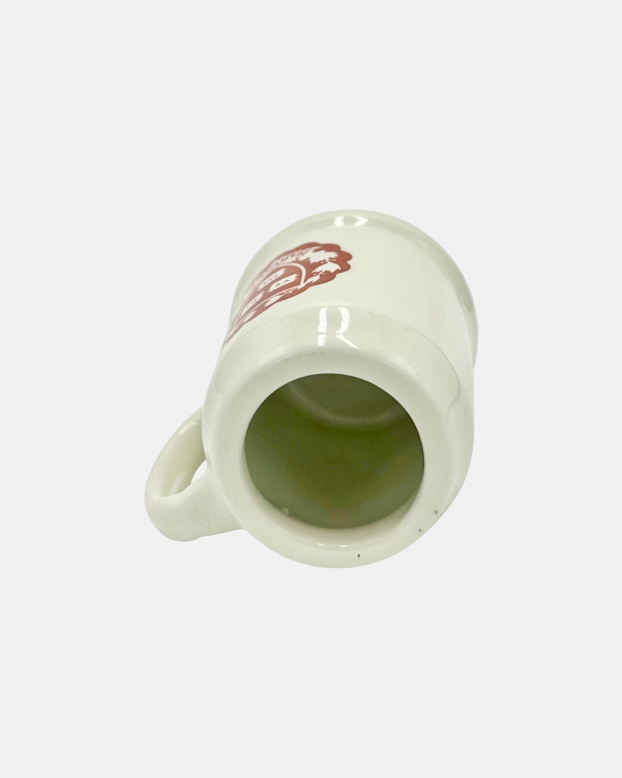 Vintage Harvard University Miniature Ceramic Mug Shot Glass