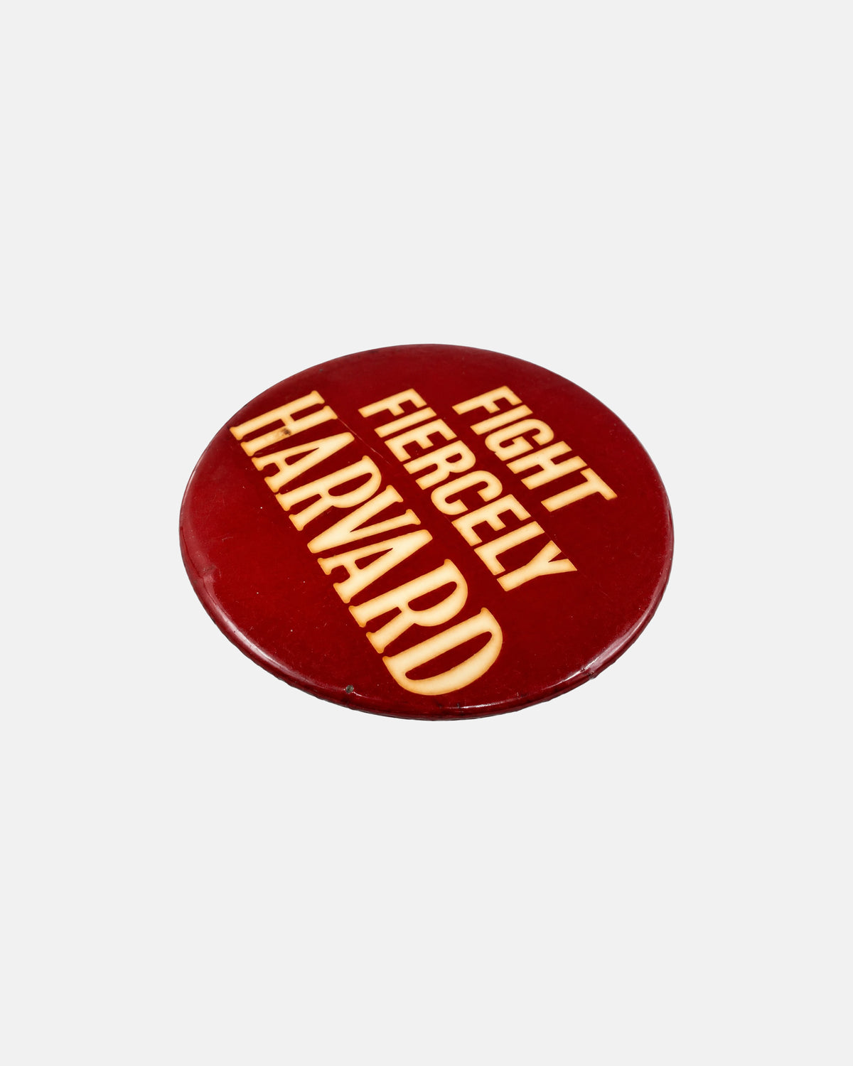 Vintage Harvard University Fight Fiercely Metal Button Pin