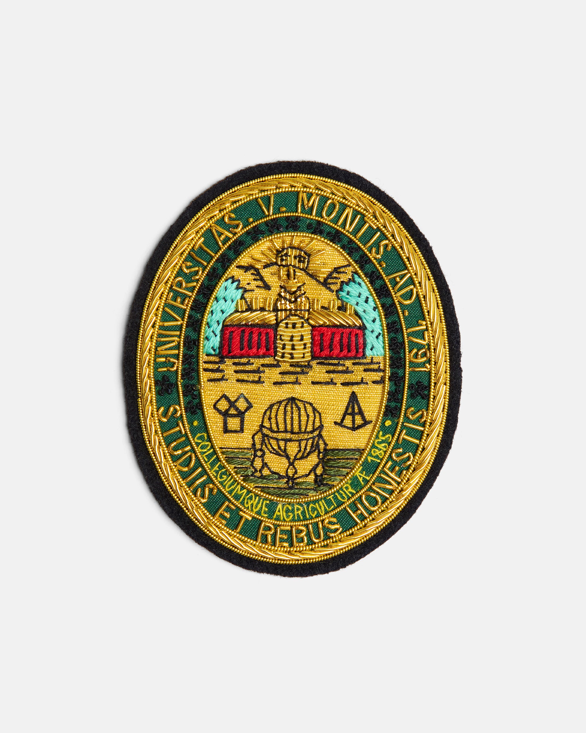 University of Vermont Vintage Blazer Badge