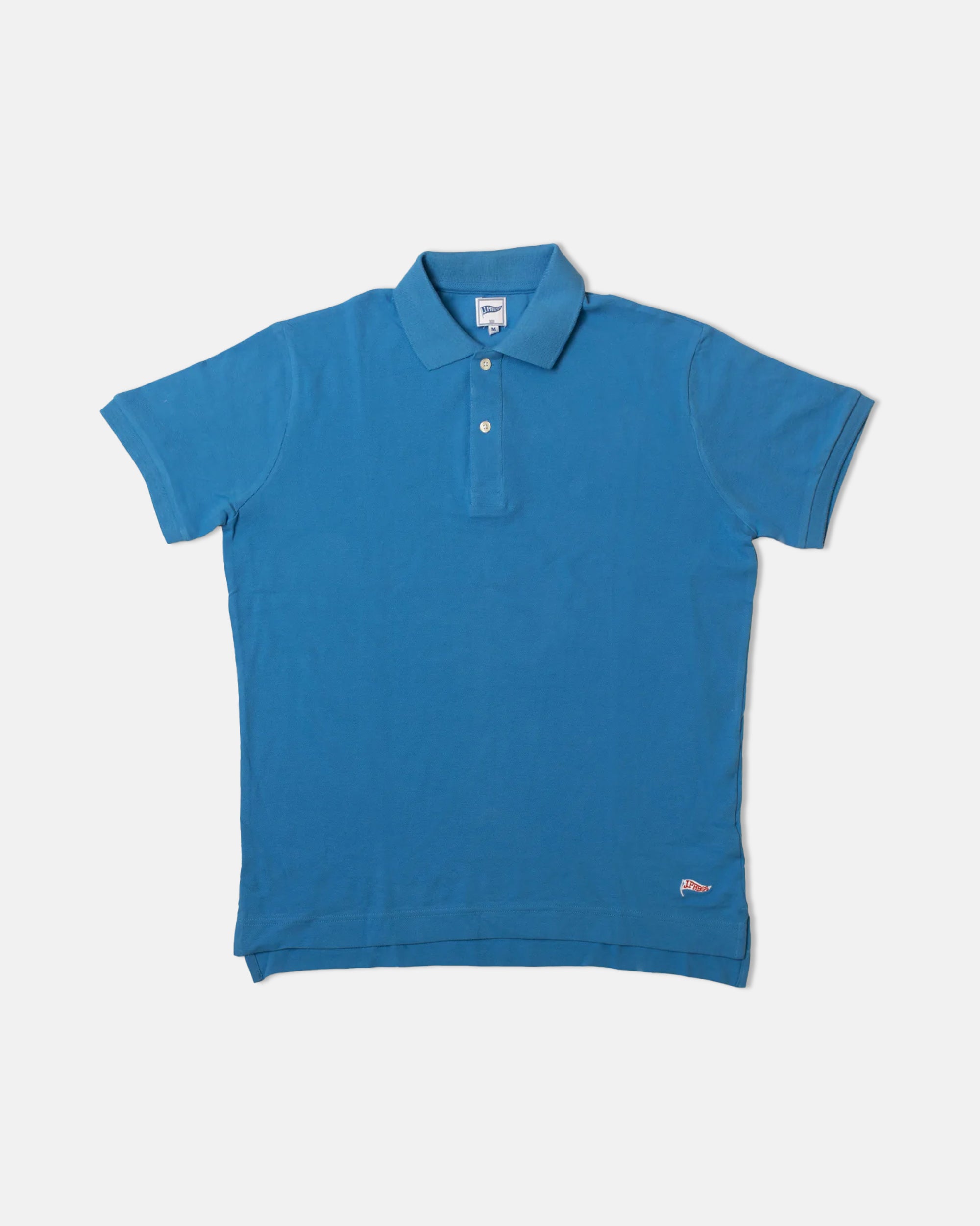Royal Blue Pique Burgee Polo - Trim Fit