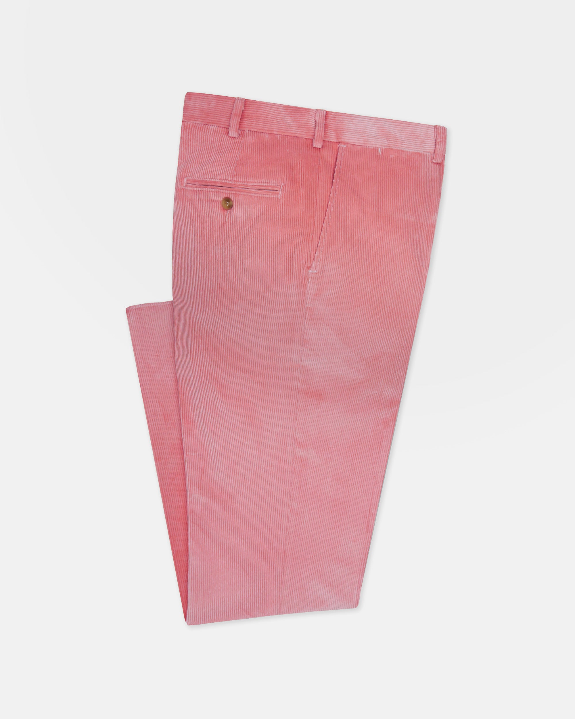 Made-in-USA Rose Wide Wale British Corduroy Pant