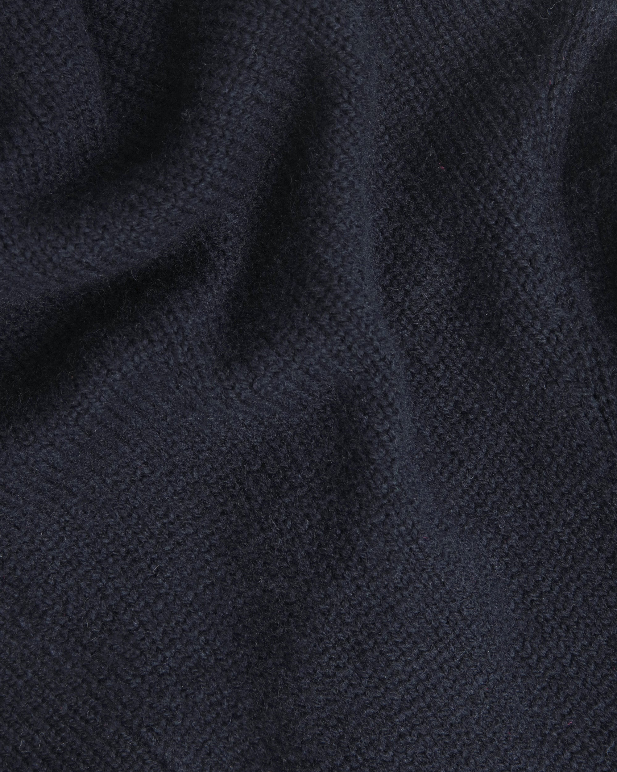 Navy Lambswool Cardigan Sweater