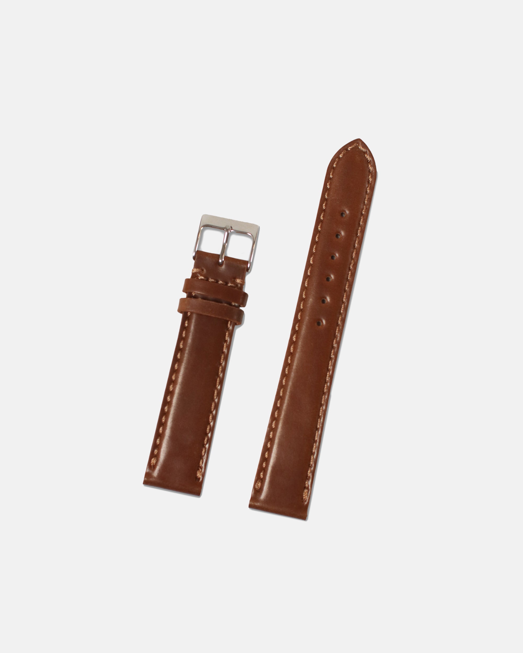 Made-in-USA Ravello Shell Cordovan Watch Strap