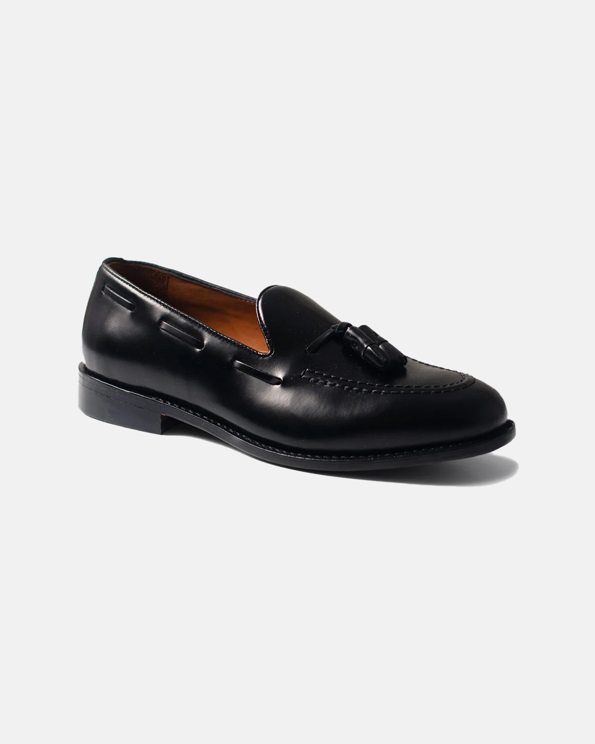Black Tassel Loafer