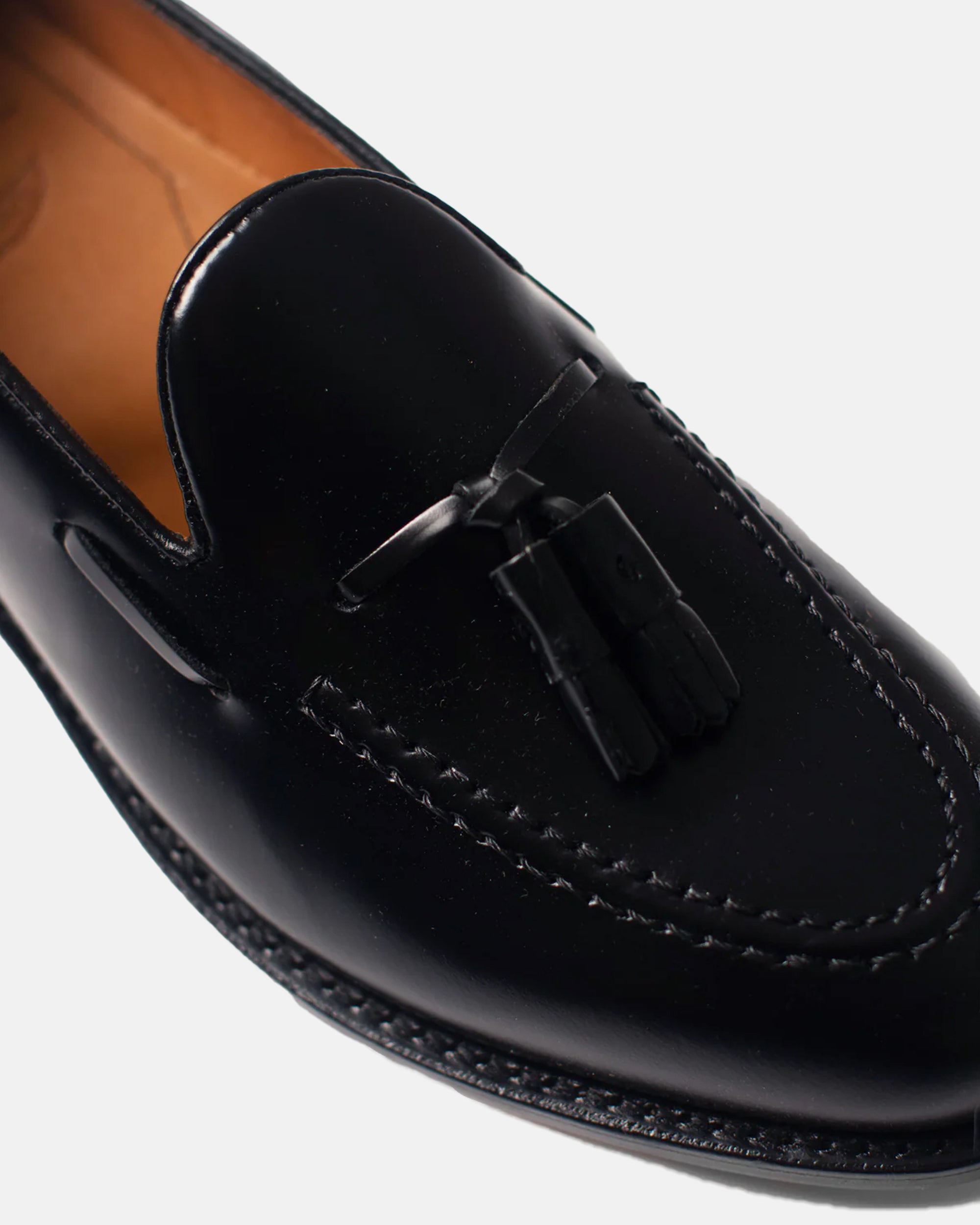 Black Tassel Loafer