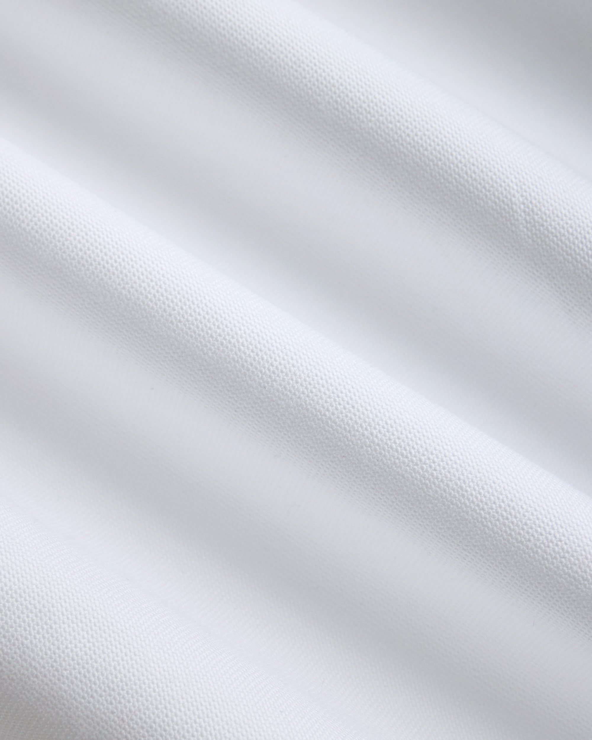 Made-in-USA White with Argyll & Sutherland Placket Oxford Cloth Sport Shirt - Regular Fit