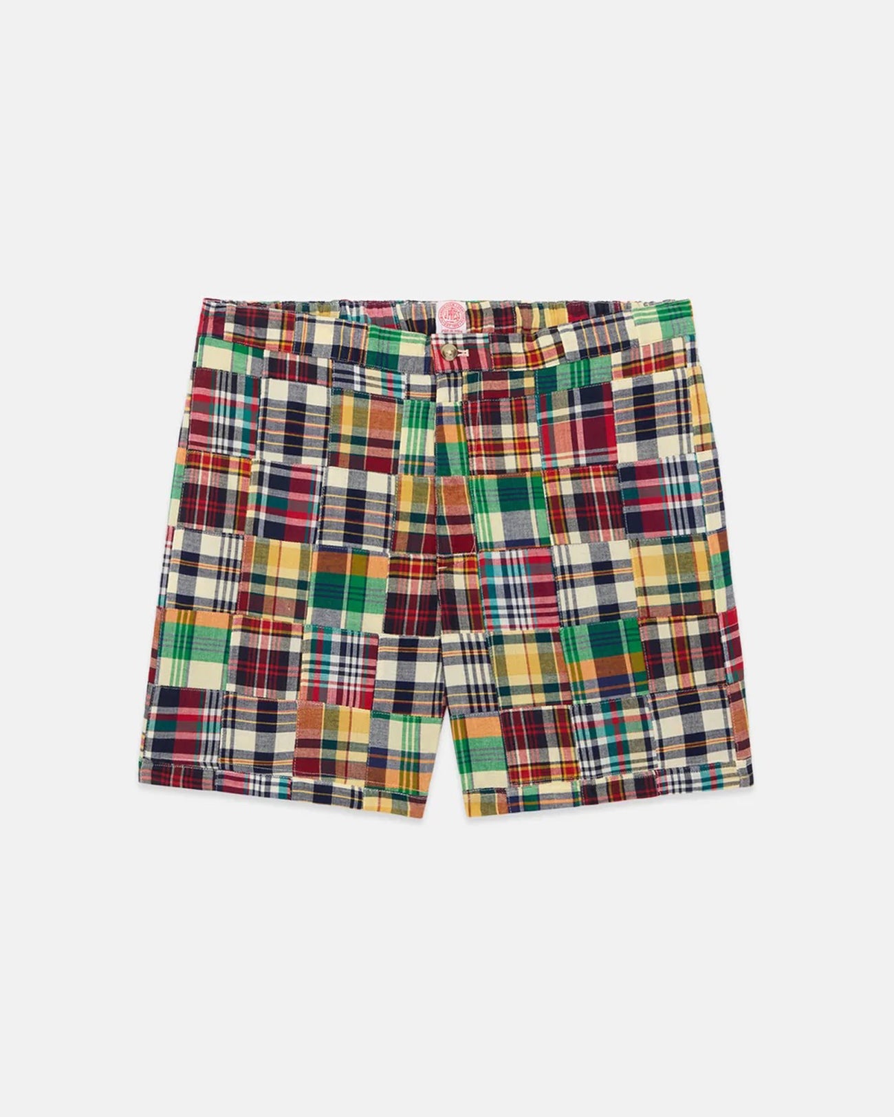 Patchwork Authentic Madras Swim Trunks