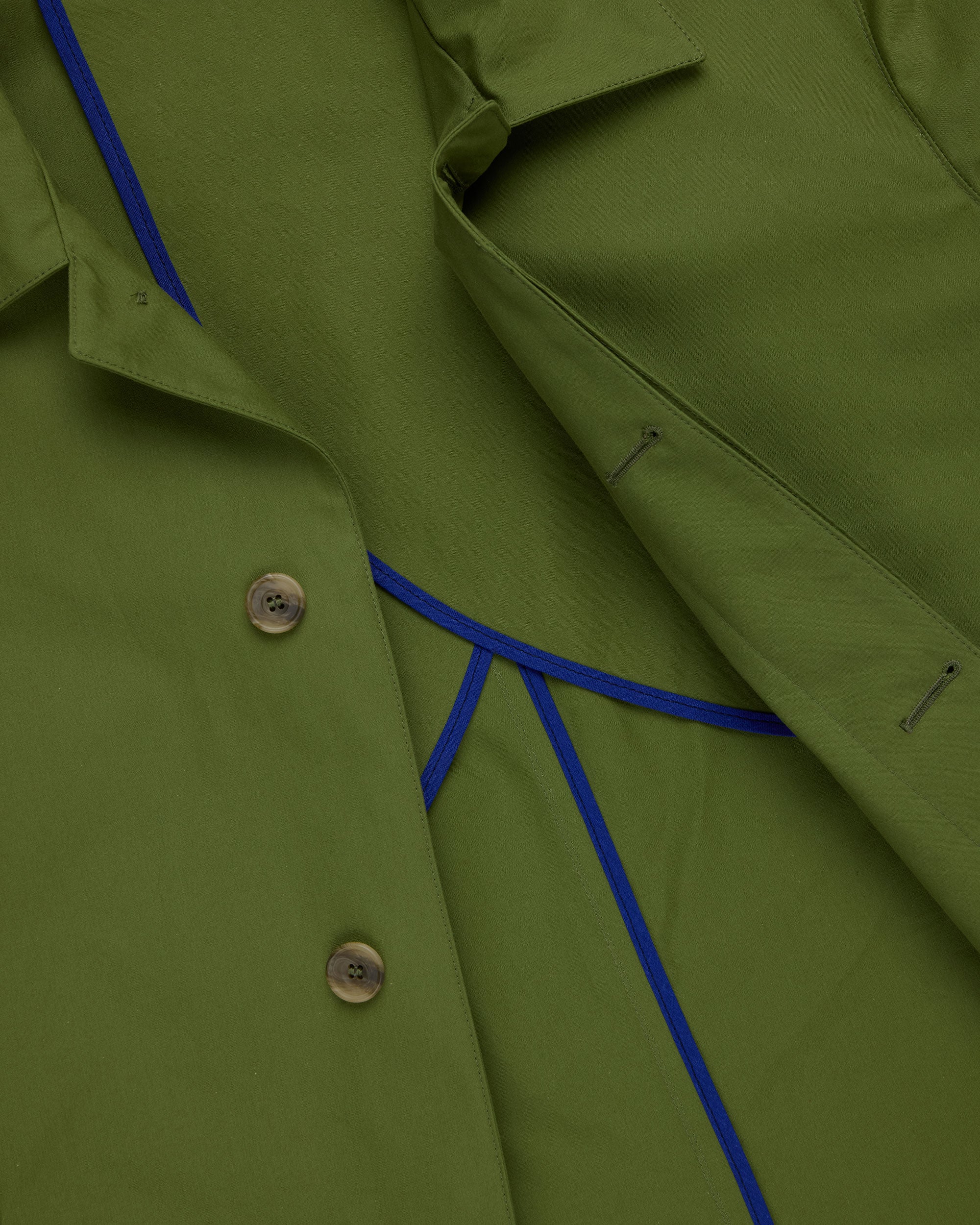 Made-in-England Light Green Waterproof Raincoat