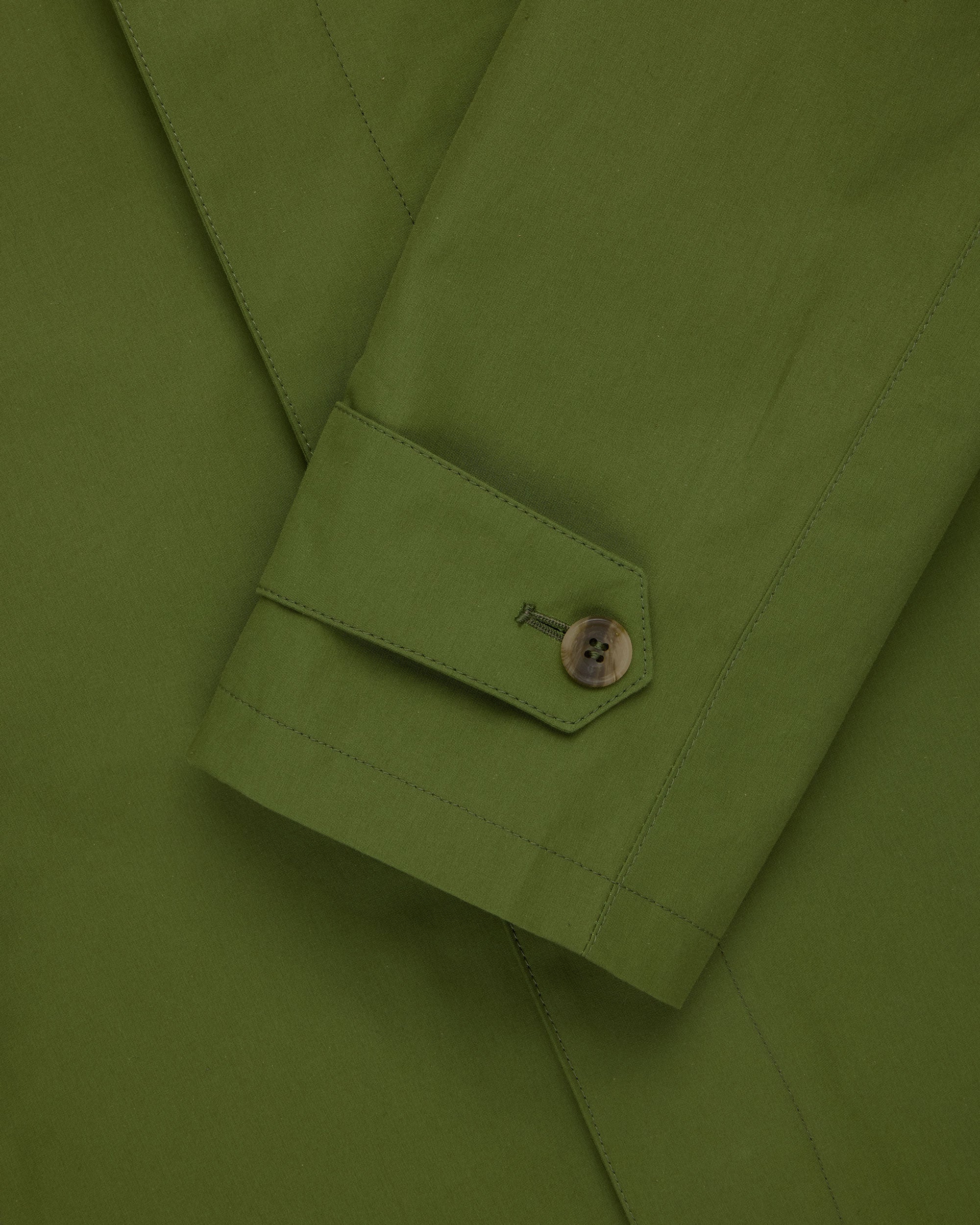 Made-in-England Light Green Waterproof Raincoat