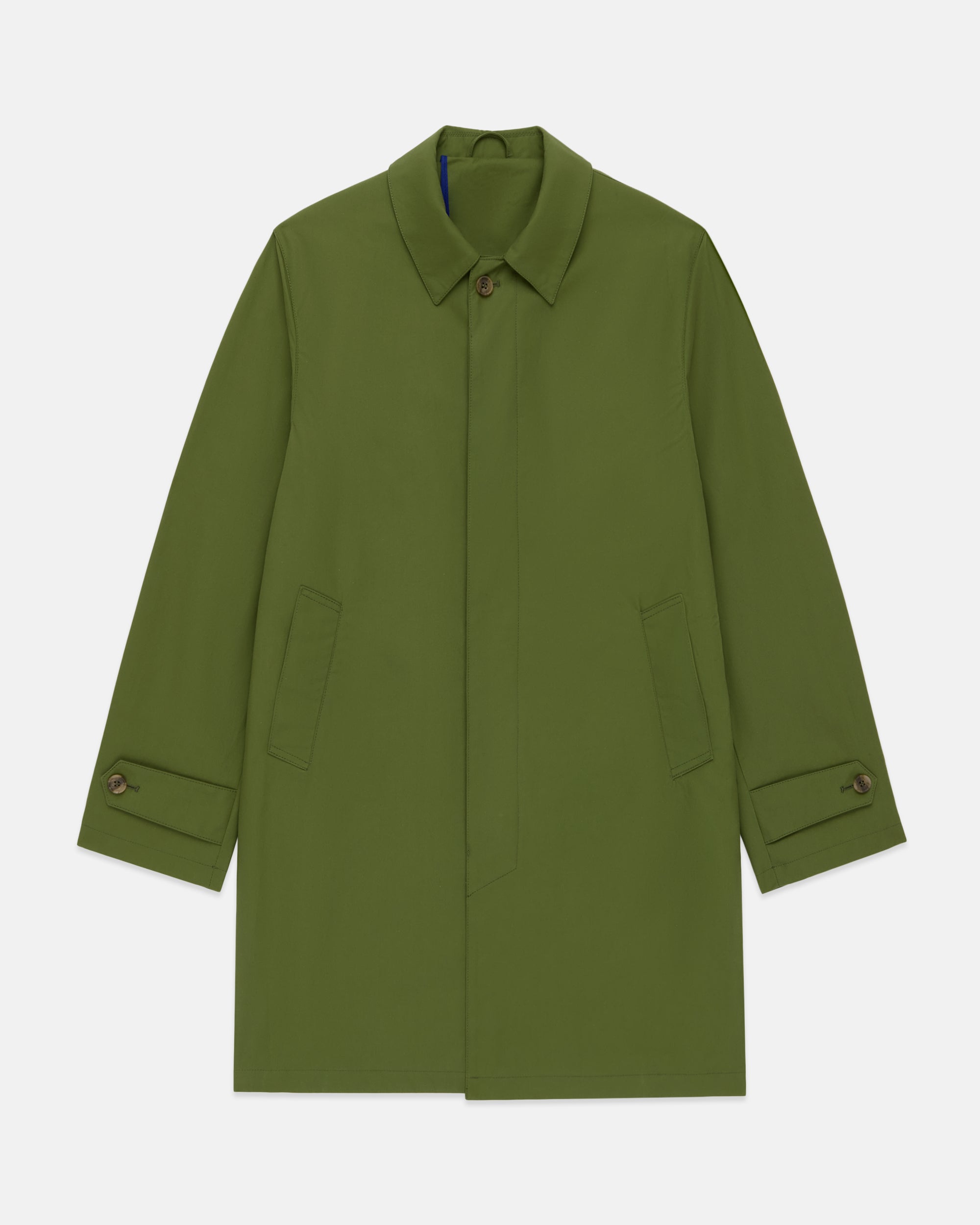 Made-in-England Light Green Waterproof Raincoat