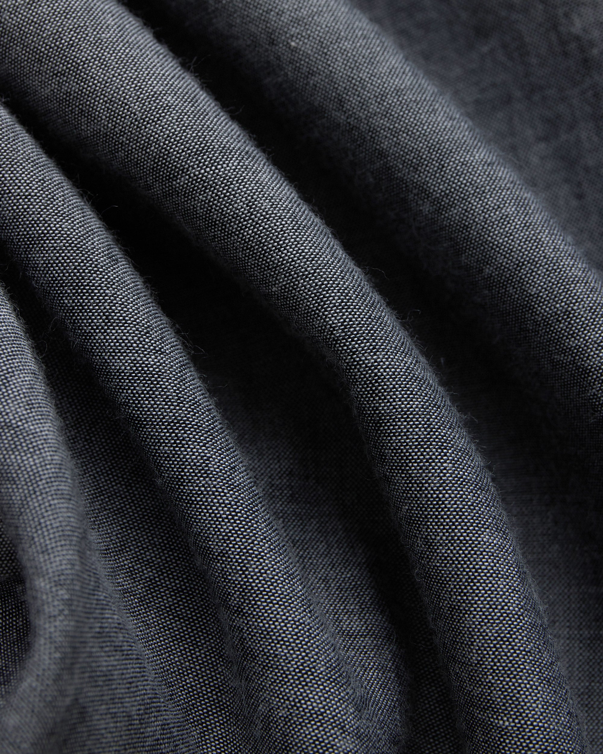 Solid Chambray Sport Shirt - Classic Fit