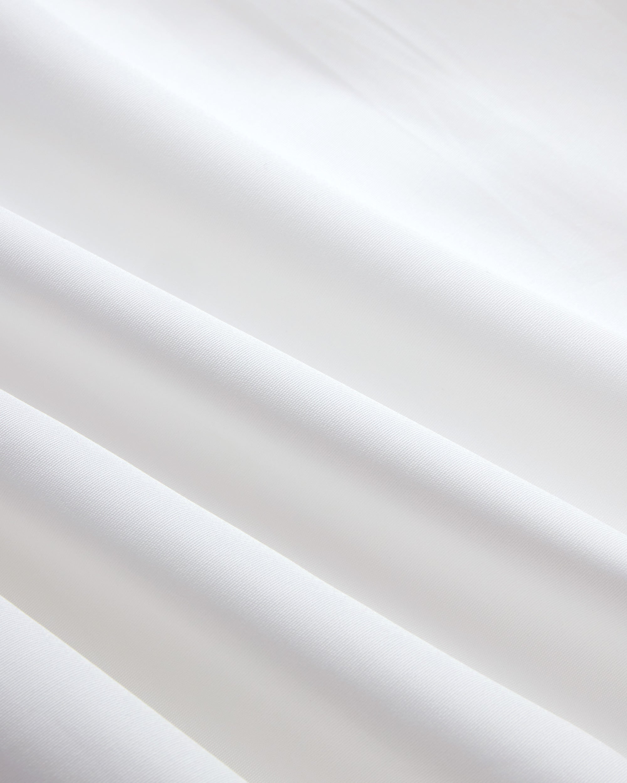 Made-in-USA Thomas Mason White Broadcloth Button Down Shirt - Classic Fit