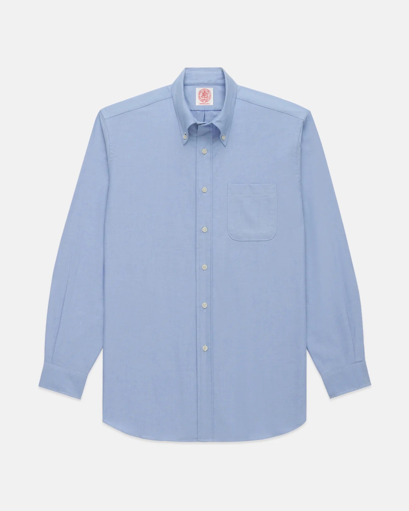 Made-in-USA Blue Oxford Cloth Button Down Shirt - Classic Fit
