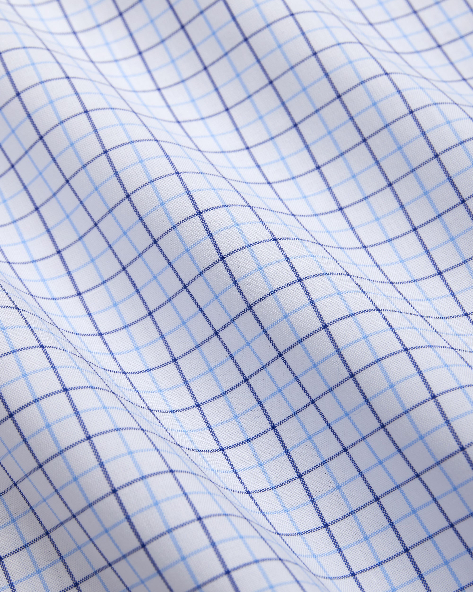 Made-in-Canada Navy & Light Blue Tattersall Button Down Shirt - Classic Fit