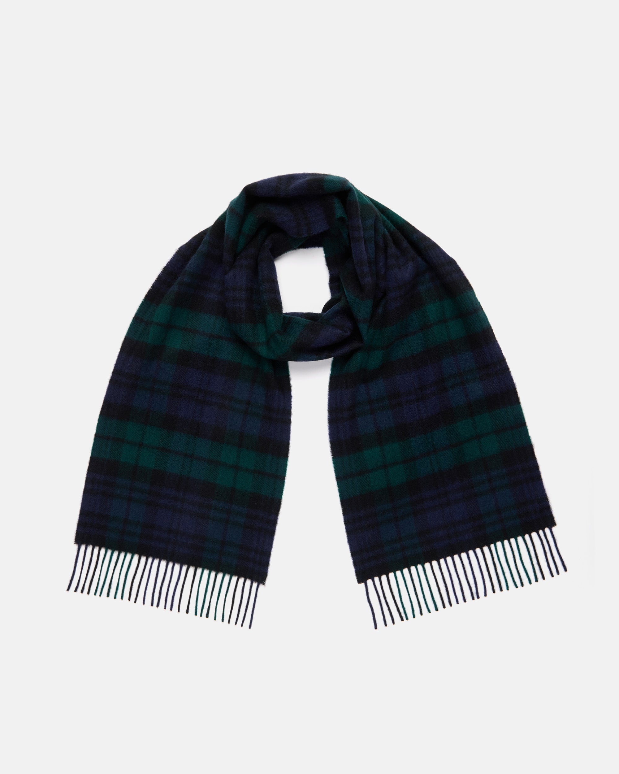 Made-in-Scotland Blackwatch Cashmere Muffler