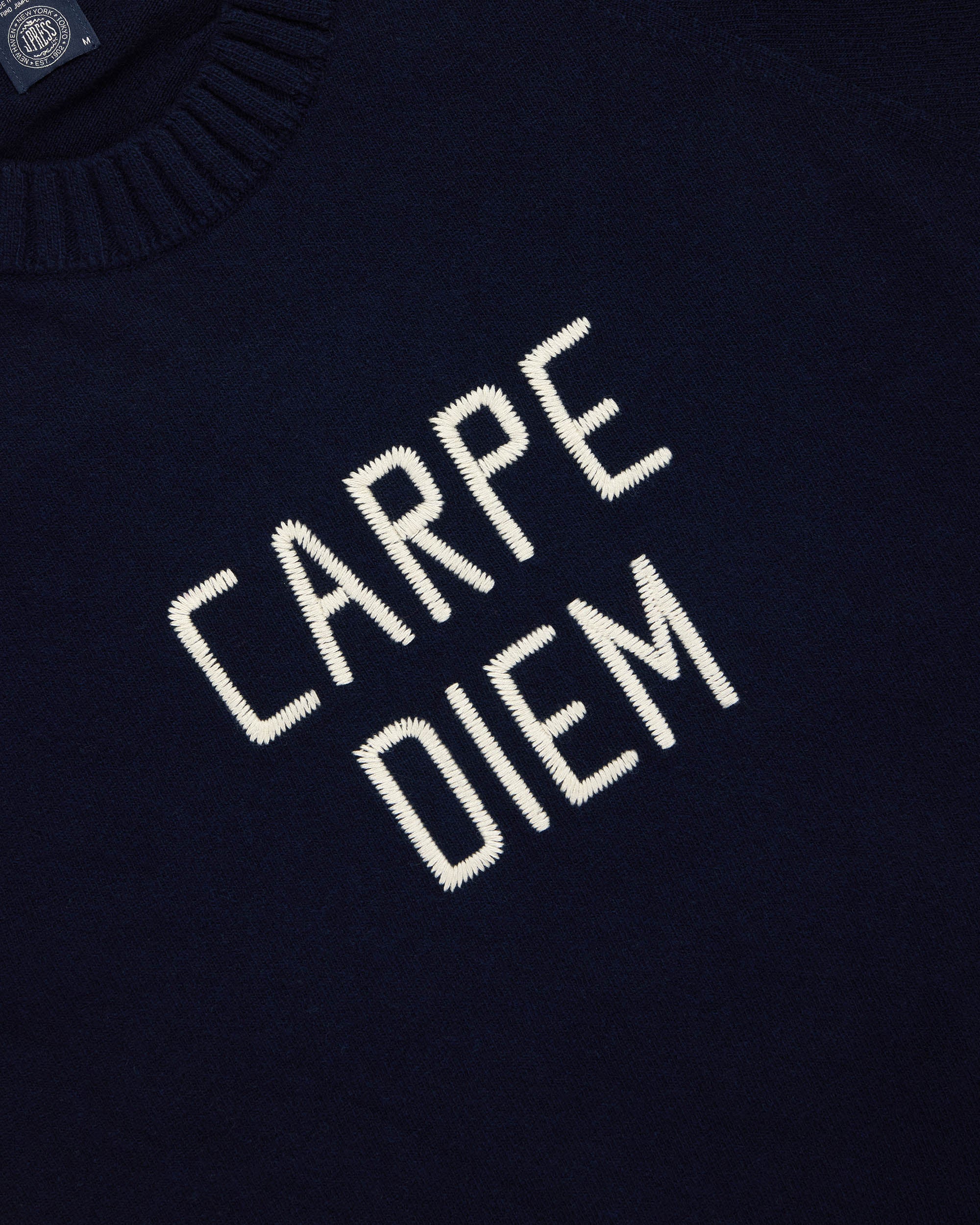 Made-in-England "Carpe Diem" Duke of Devonshire Sweater