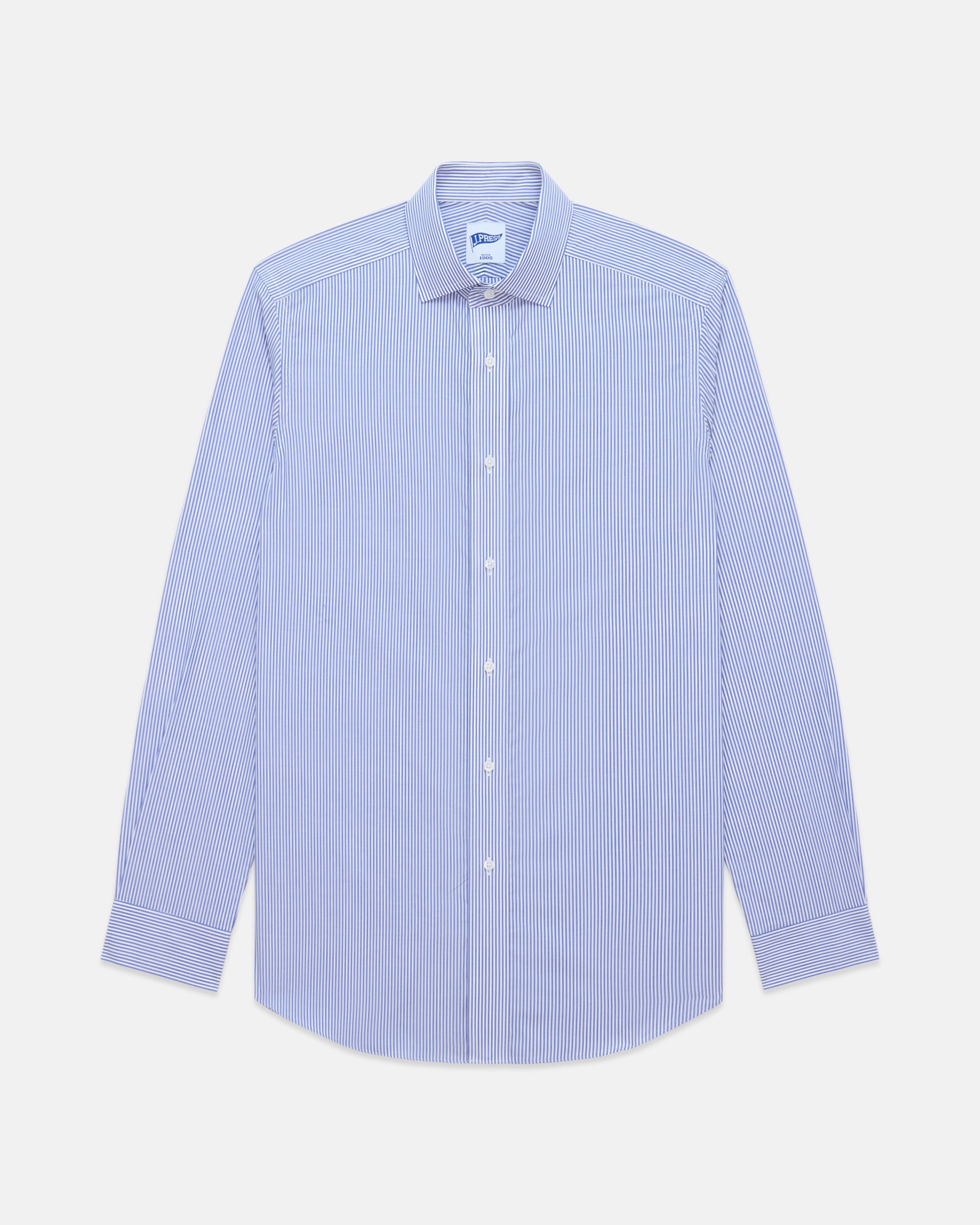 Bengal Stripe Spread Collar Dress Shirt - Trim Fit