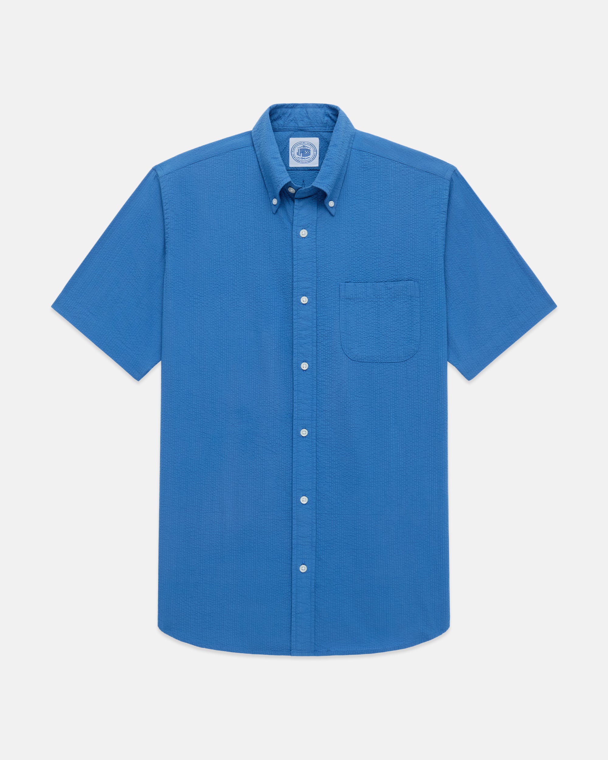 Short Sleeve Seersucker Sport Shirt - Classic Fit