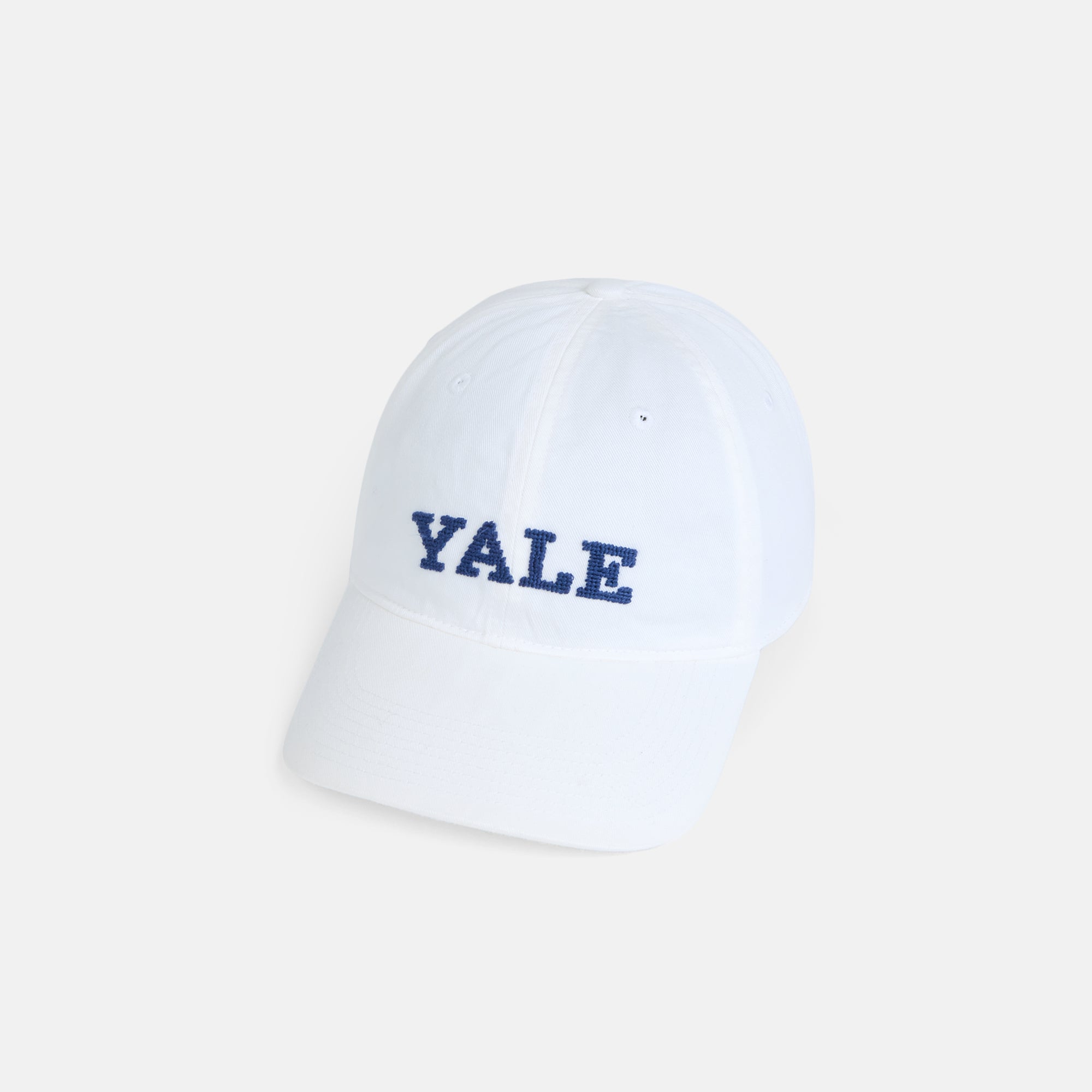 Yale University Text Needlepoint Hat