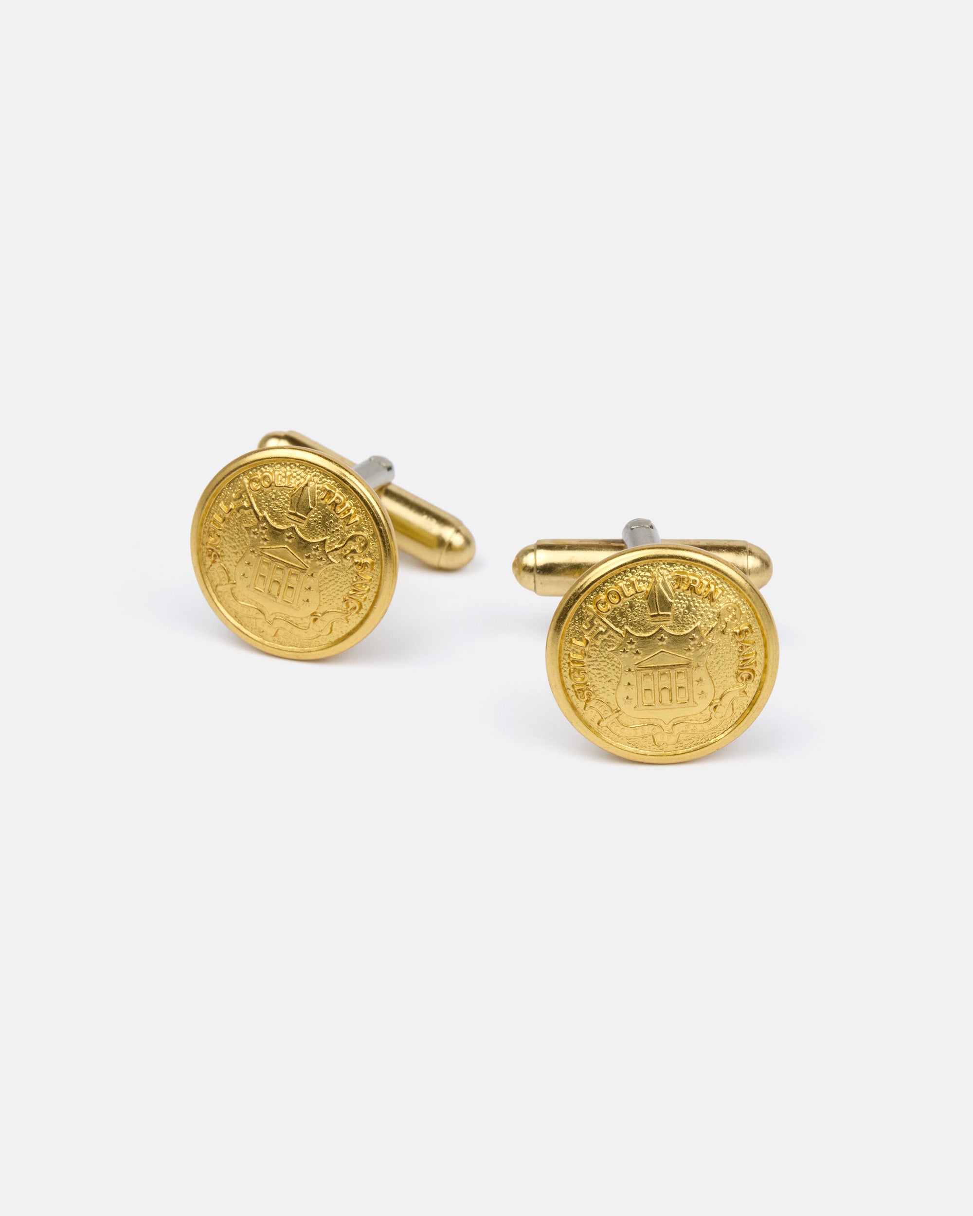 Made-in-USA Vintage Trinity College Blazer Button Cufflinks