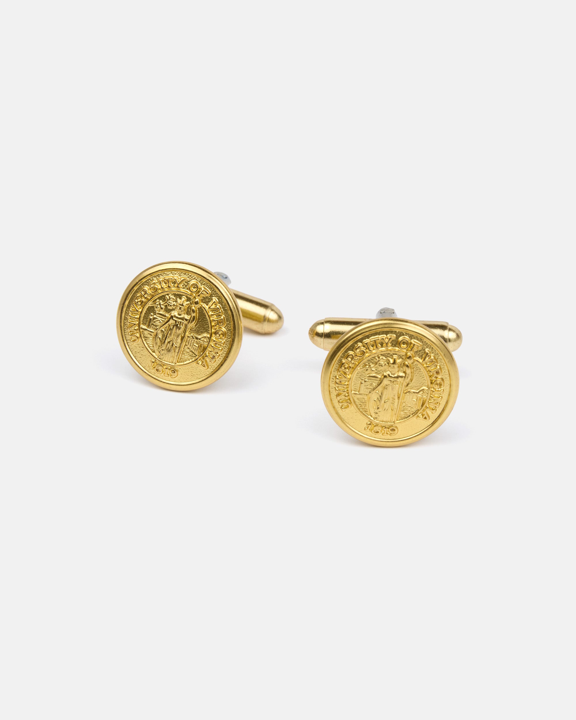 Made-in-USA Vintage UVA Blazer Button Cufflinks