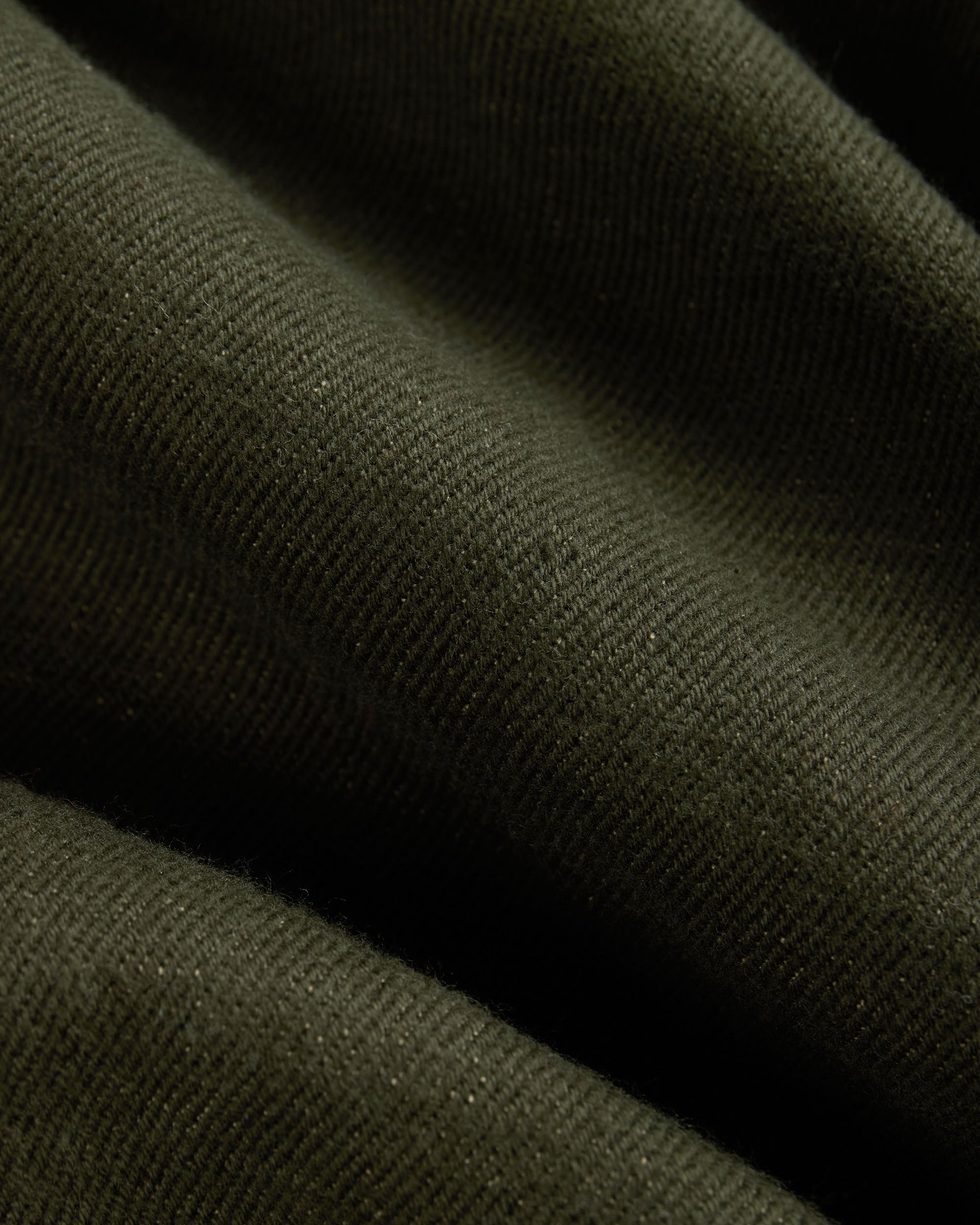 Olive Handloomed Chore Jacket