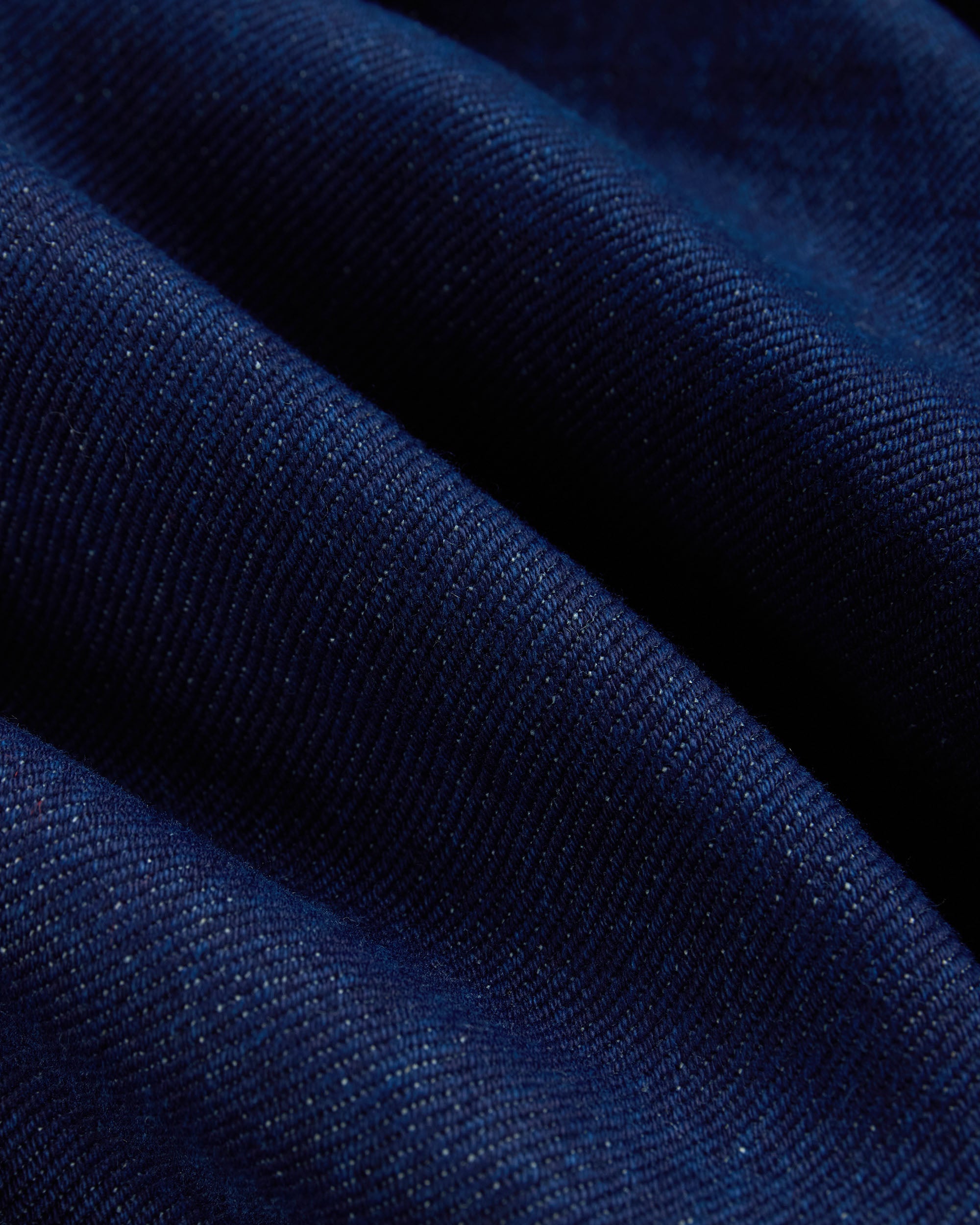 Handloomed Indigo Shirt Jacket