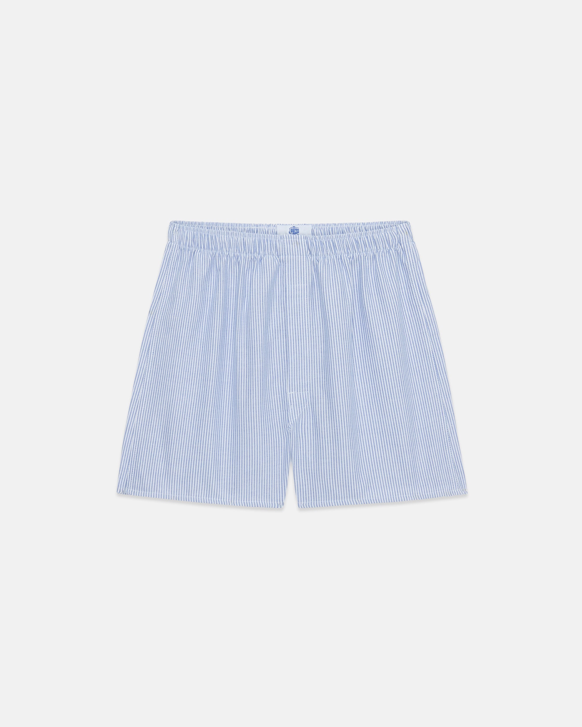 Blue University Stripe Oxford Cloth Boxers