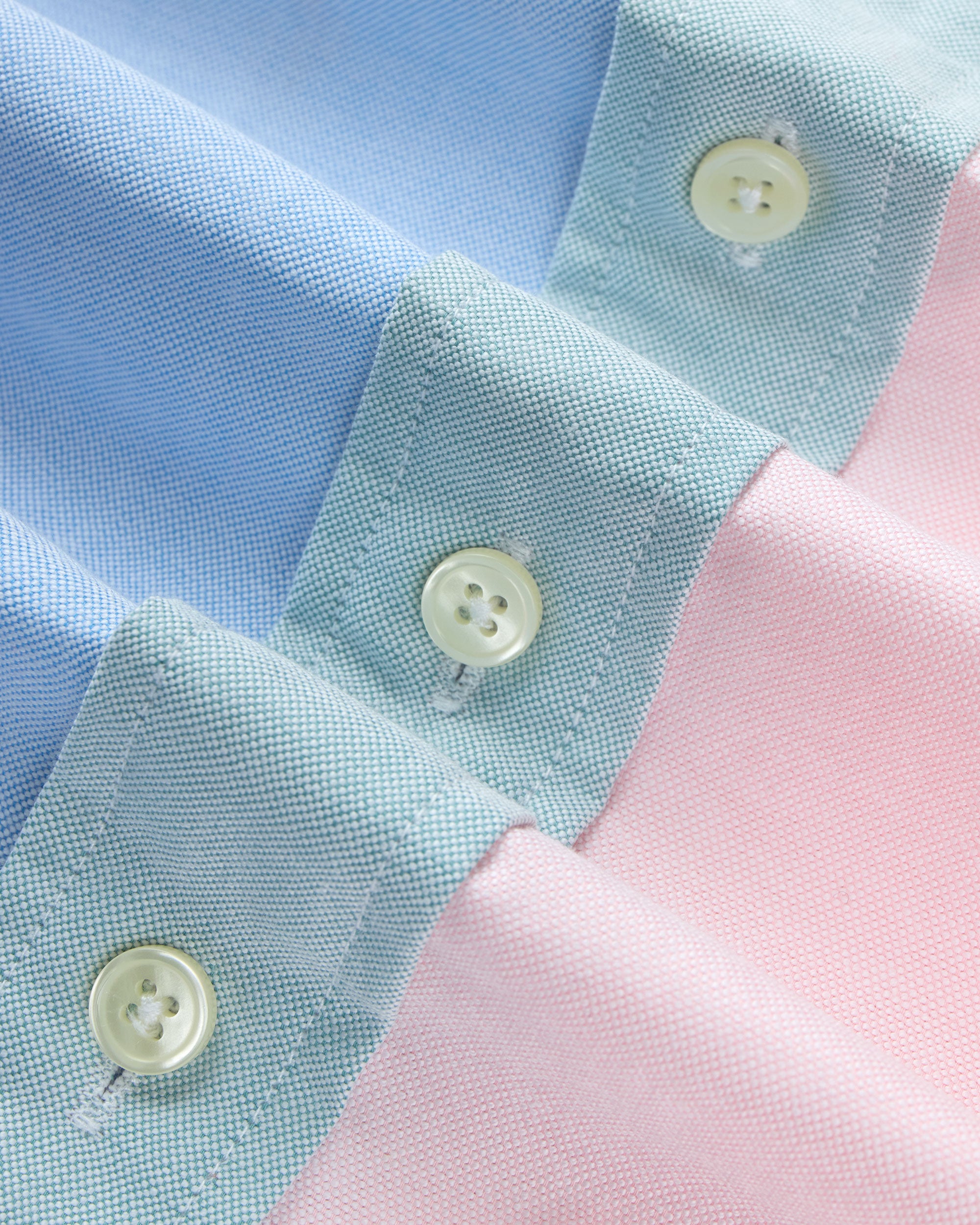 Made-in-USA Colorblock Oxford Cloth Fun Shirt - Classic Fit