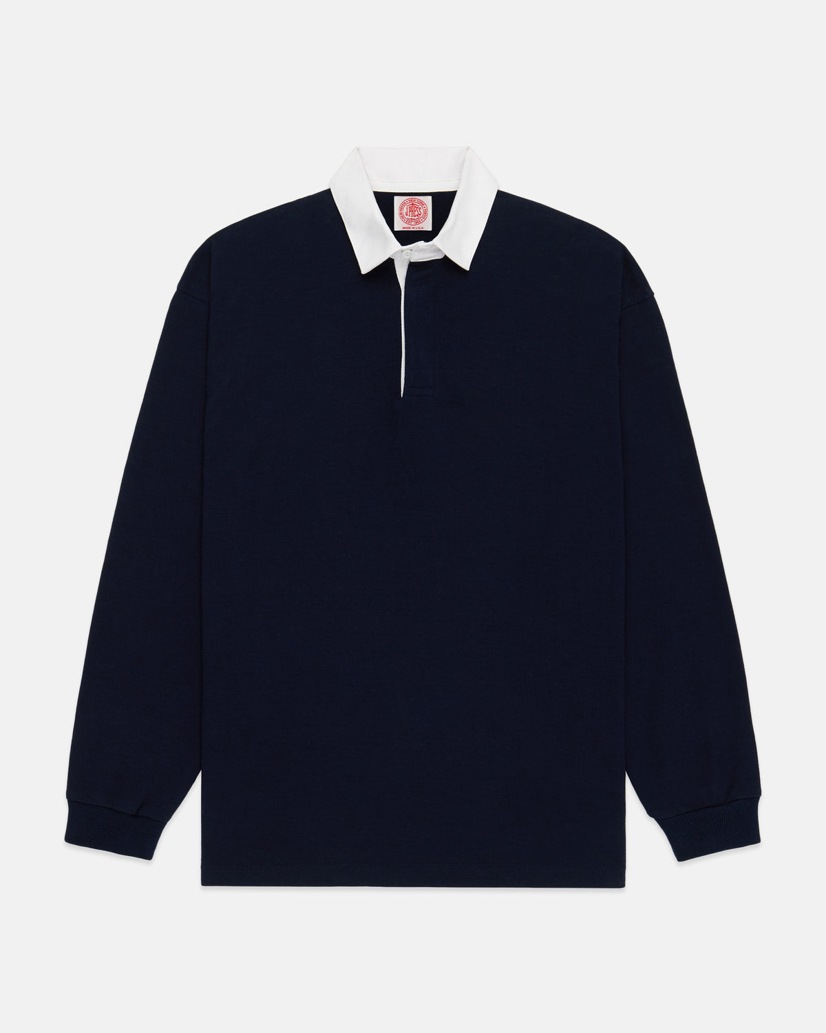 Made-in-USA Navy Cotton Rugby