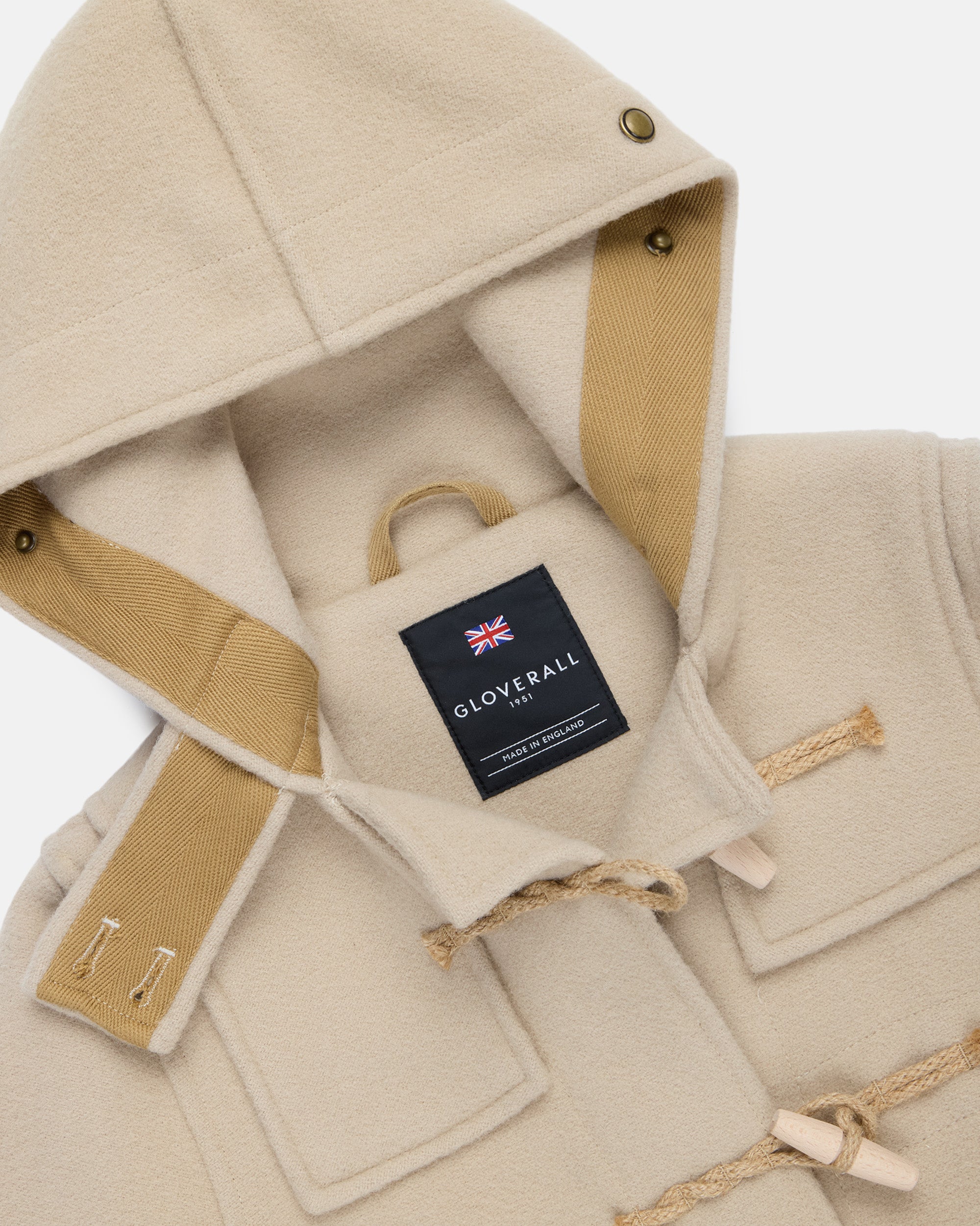 Made-in-England Women's Natural Original Monty Duffle Coat
