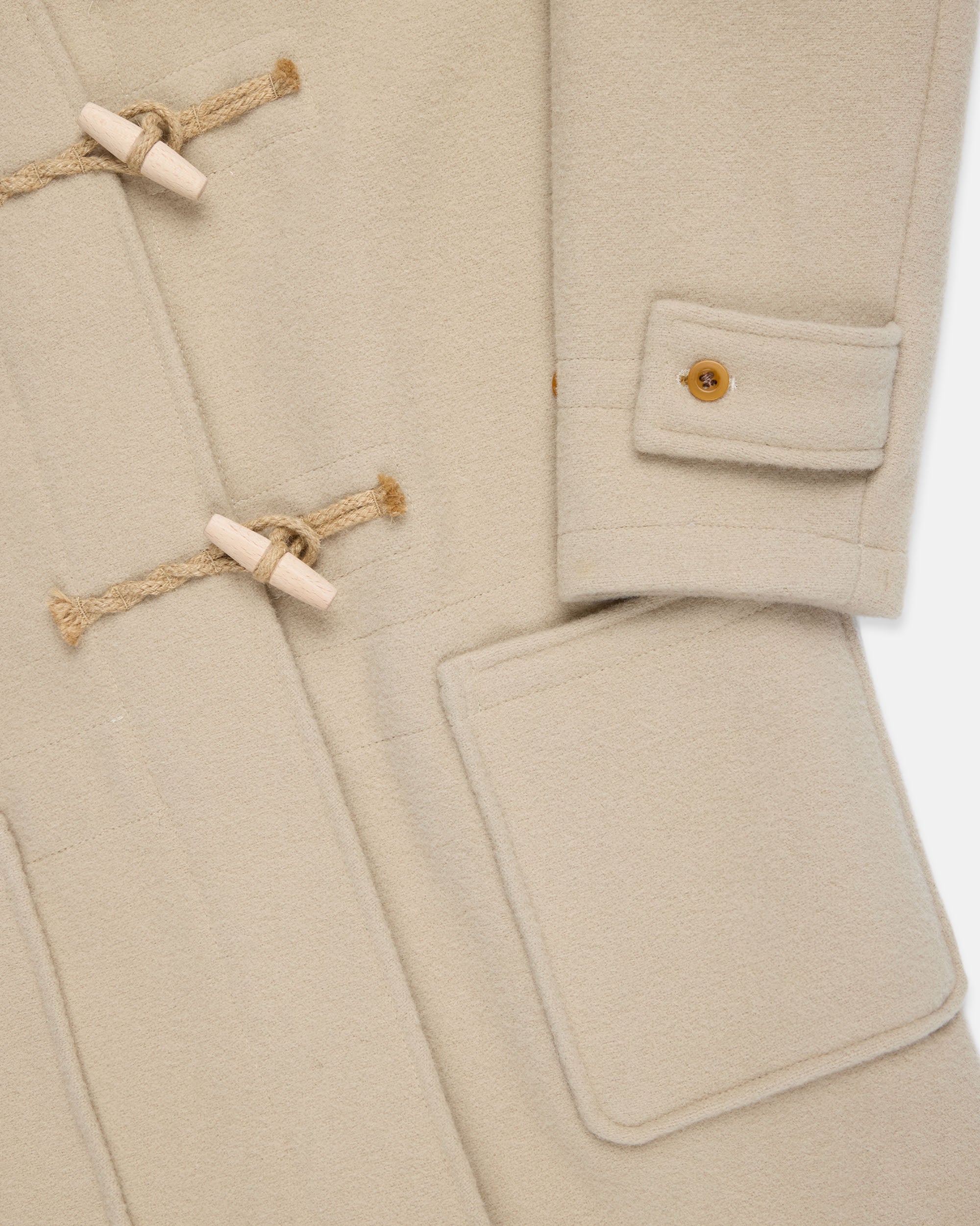 Made-in-England Women's Natural Original Monty Duffle Coat