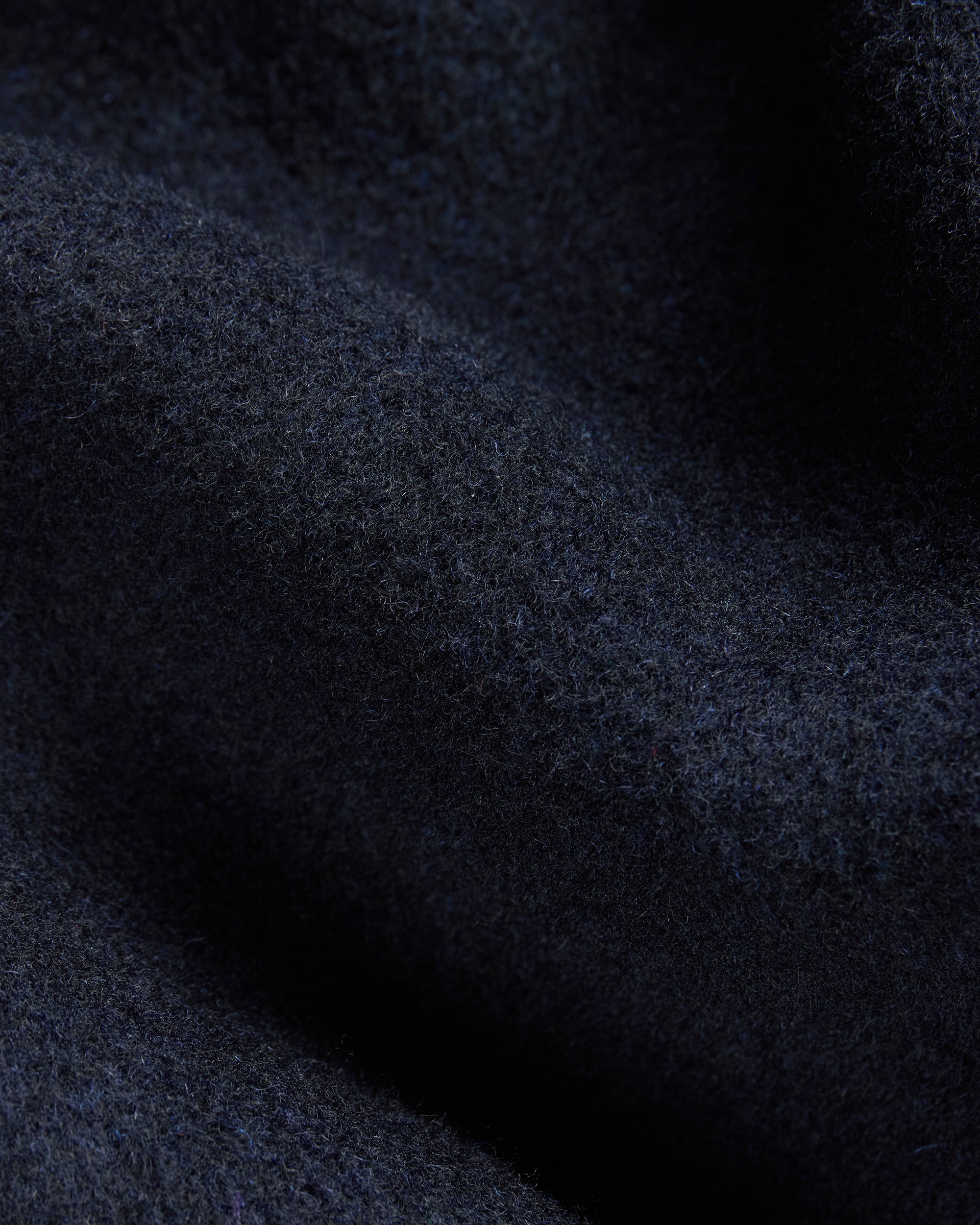 Made-in-England Navy Melton Wool Peacoat