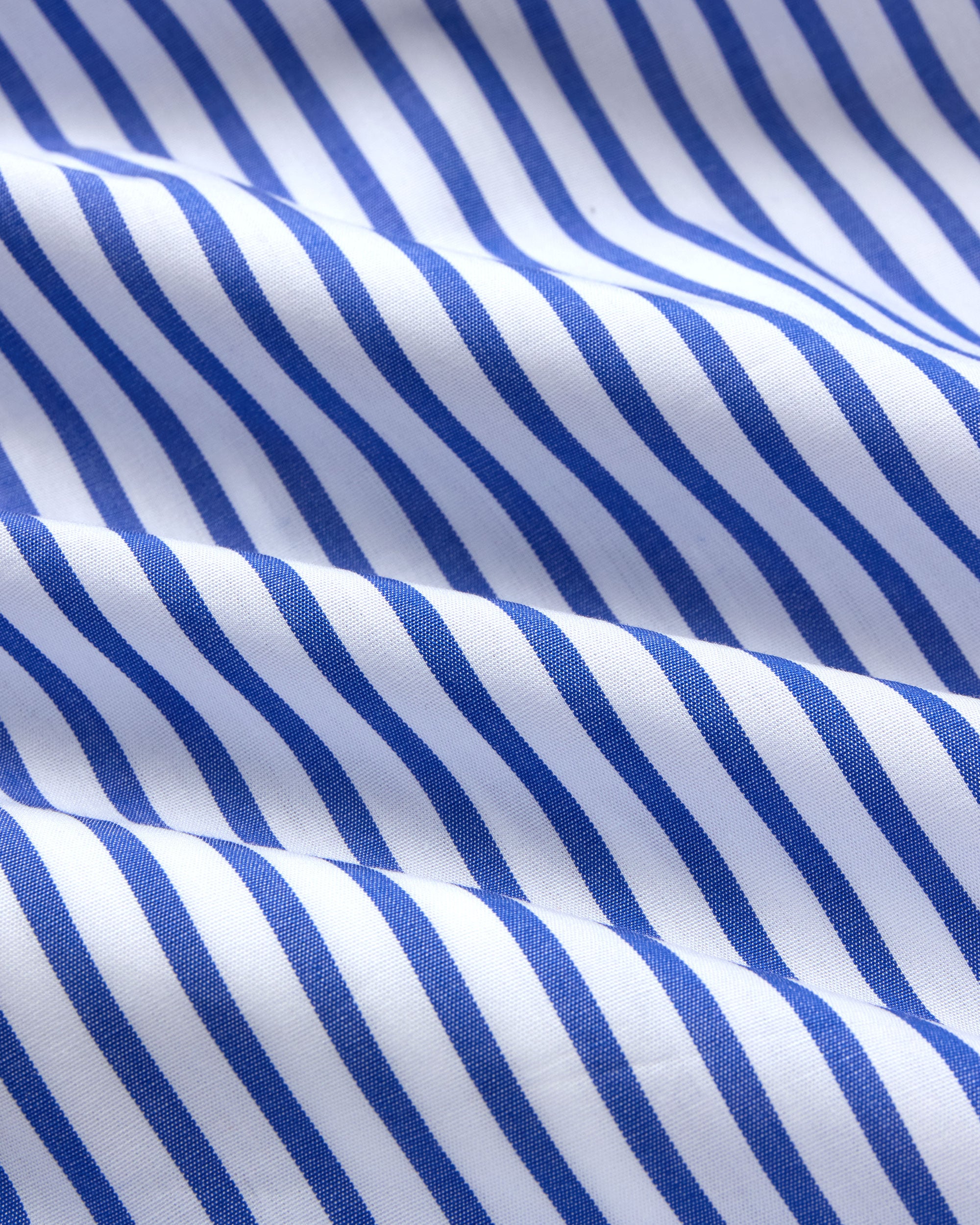 Made-in-Canada Blue Butcher Stripe Cotton Broadcloth Pajamas