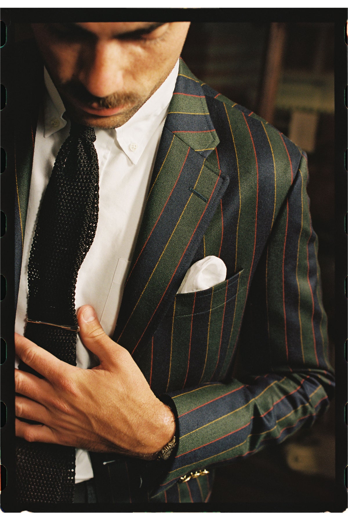Made-in-Canada Argyll & Sutherland Regimental Stripe Blazer