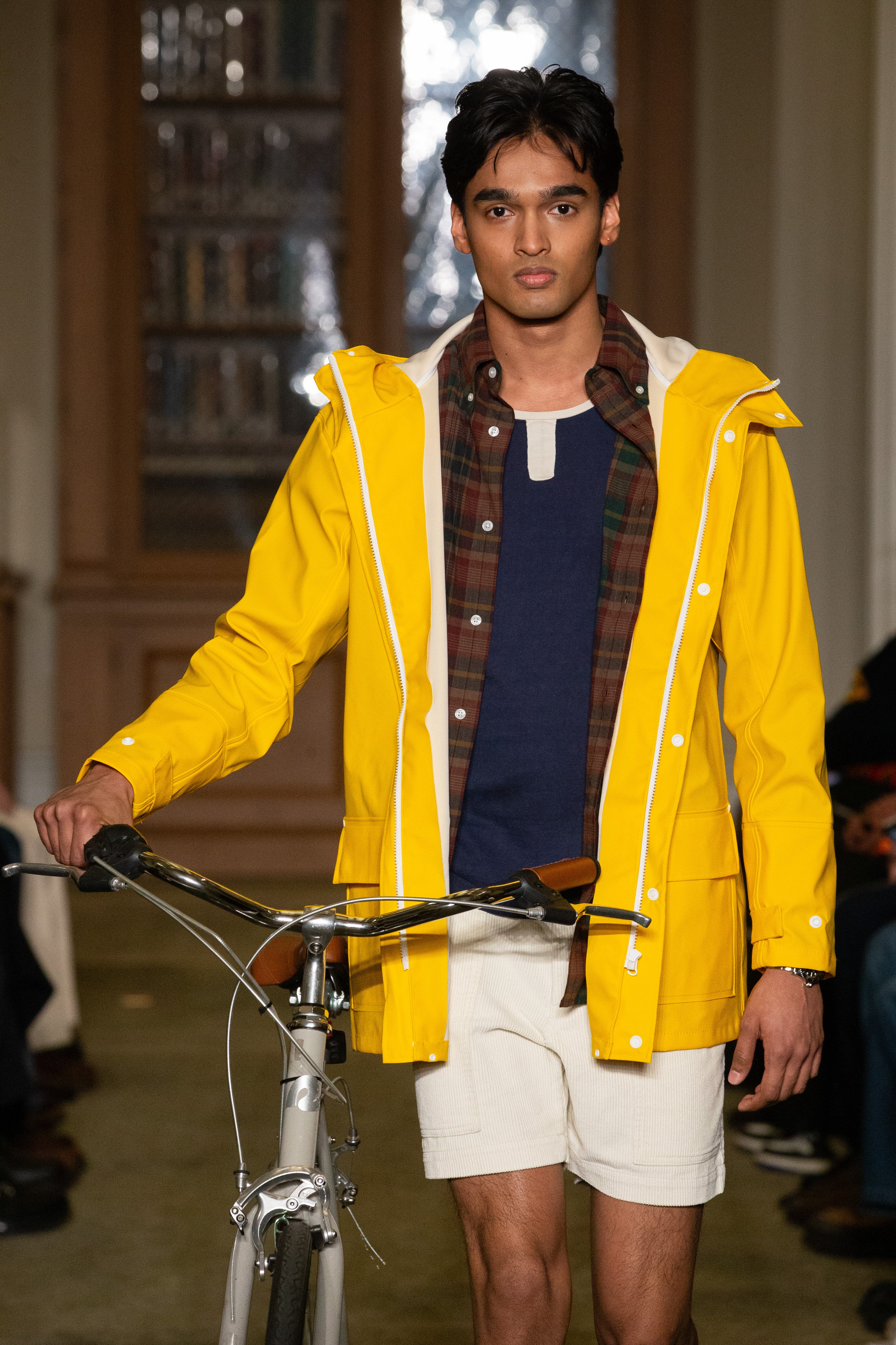 Armor Lux Yellow Original Breton Raincoat