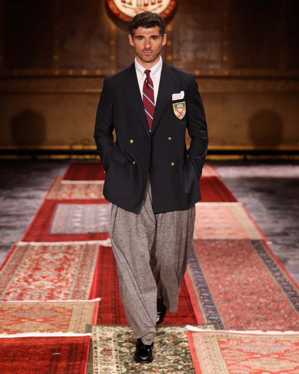 Limited Edition Made-in-New York Donegal Tweed Oxford Bags (Handmade-to-Order)