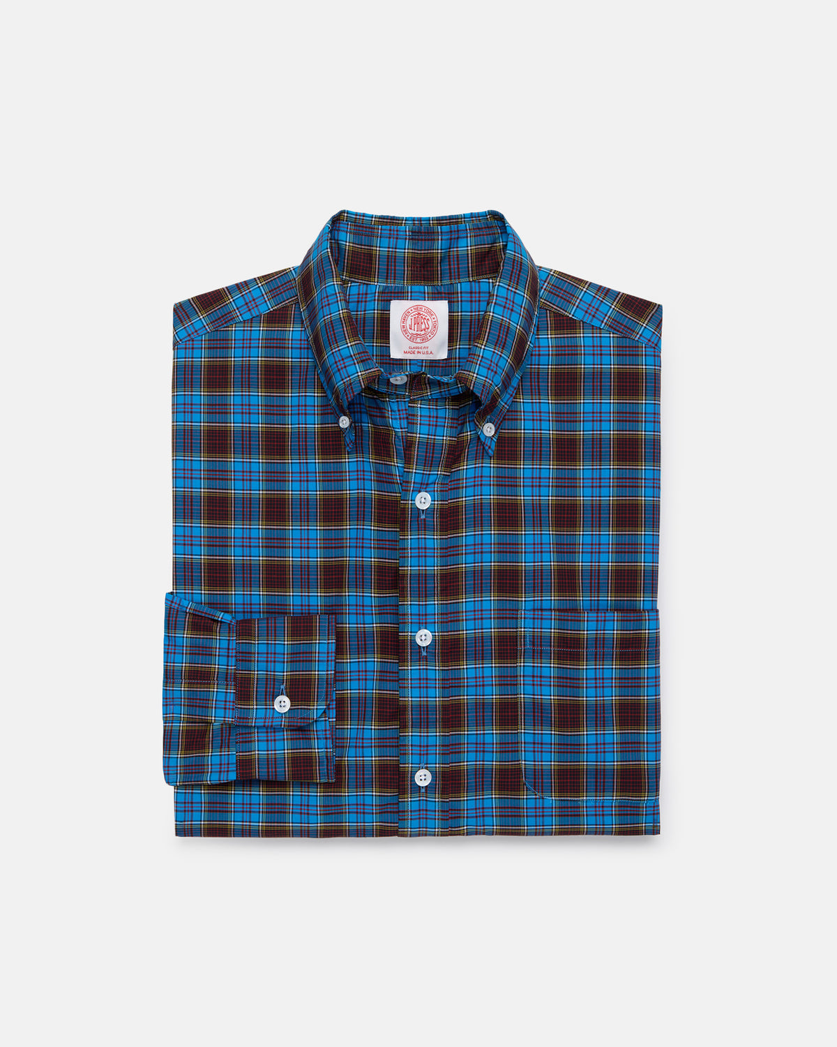 Made-in-USA Anderson Tartan Sport Shirt - Classic Fit