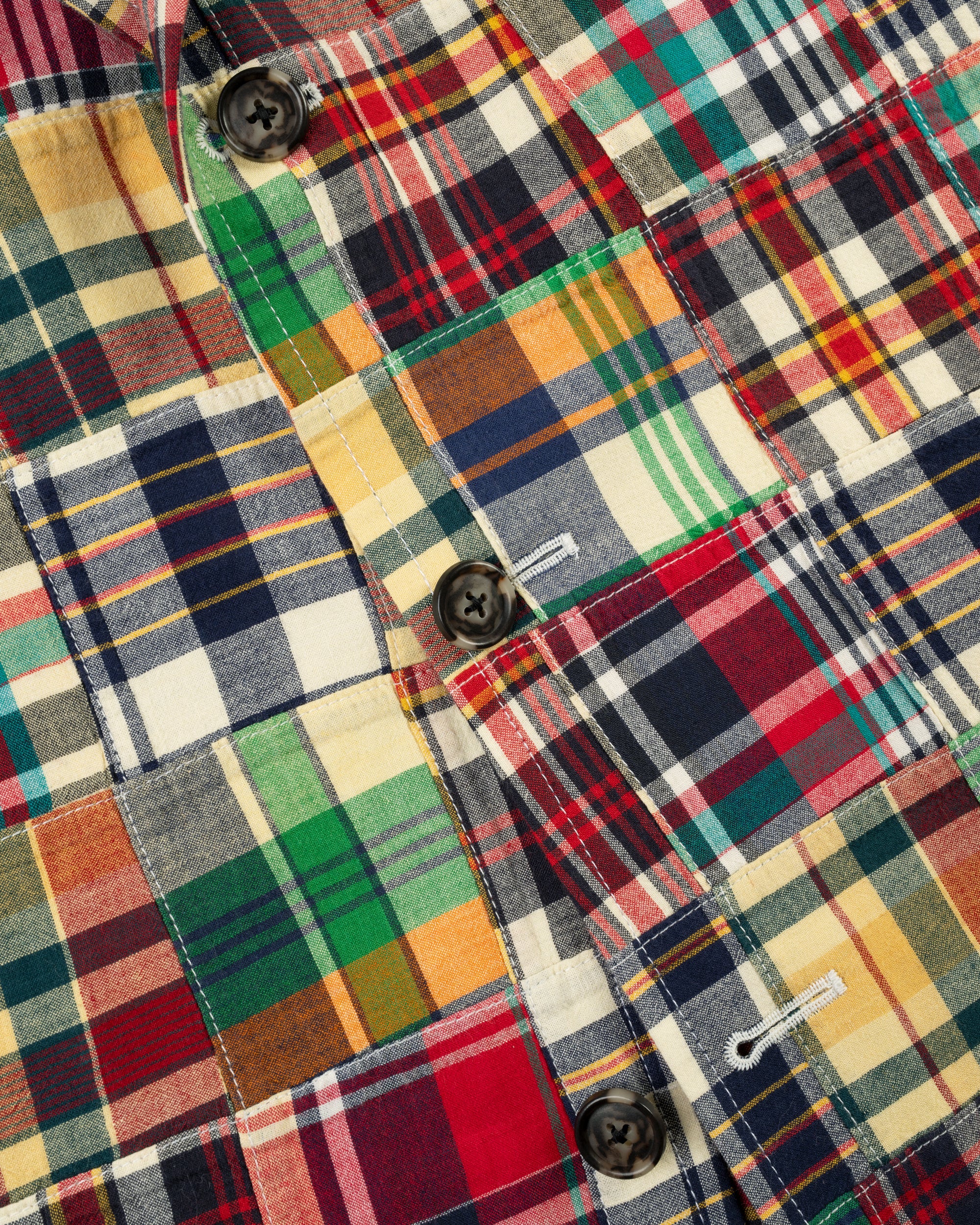 Made-in-Canada Patchwork Authentic Madras Sport Coat