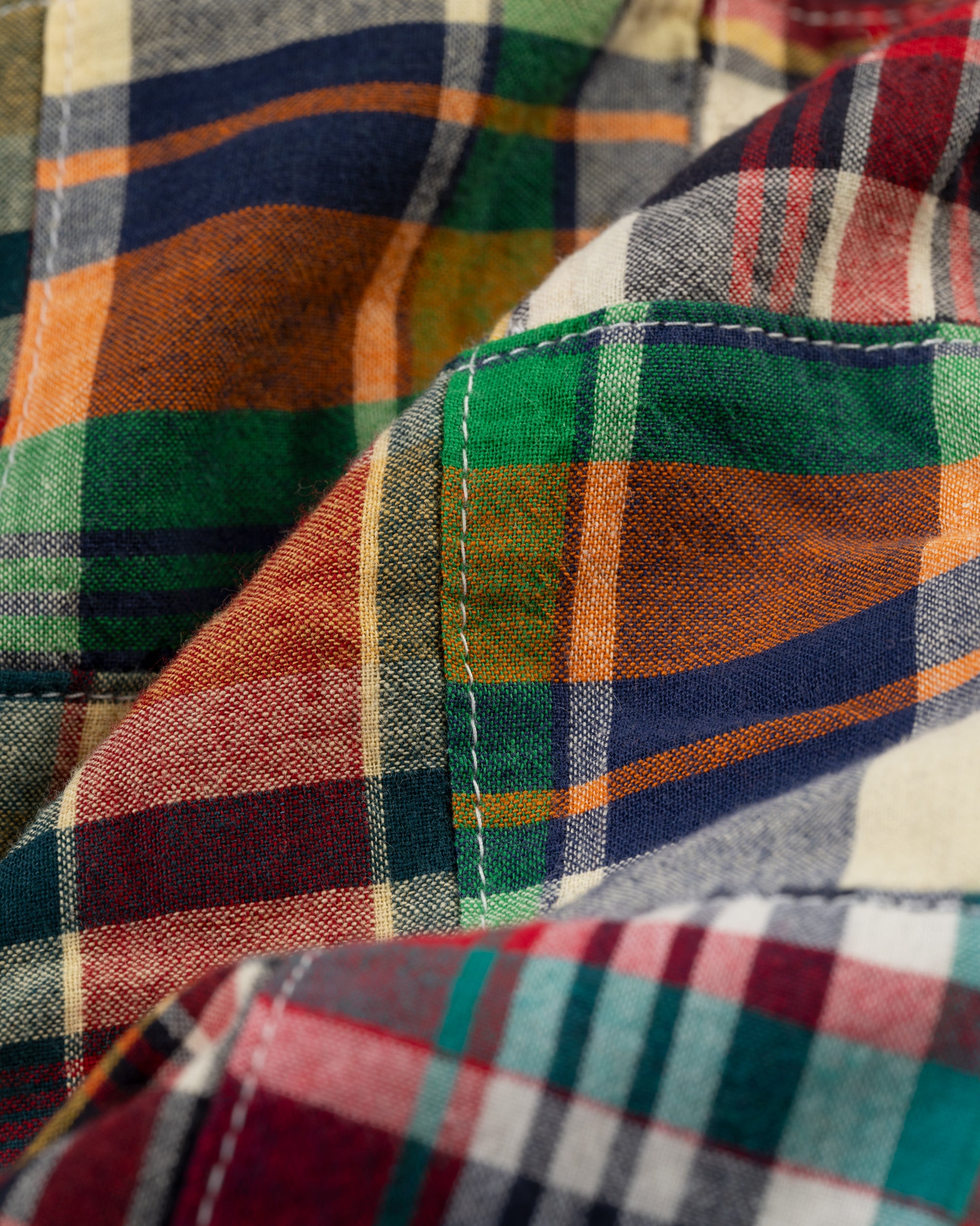 Made-in-Canada Patchwork Authentic Madras Sport Coat
