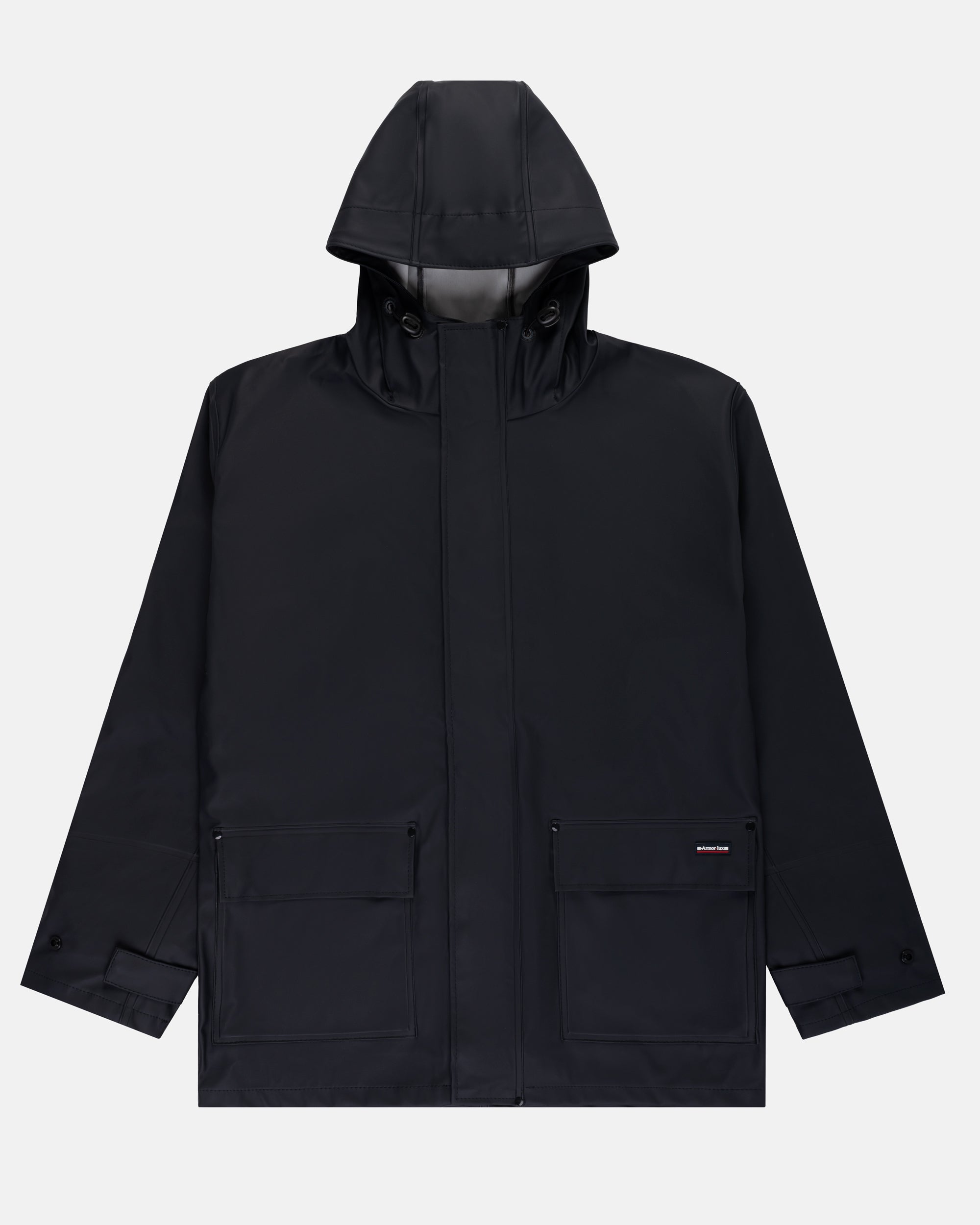Armor Lux Navy Original Breton Raincoat