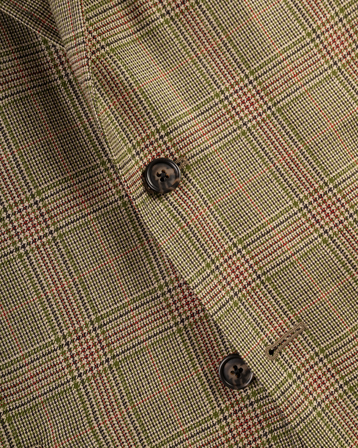 Made-in-Canada Olive Multi Plaid Sport Coat
