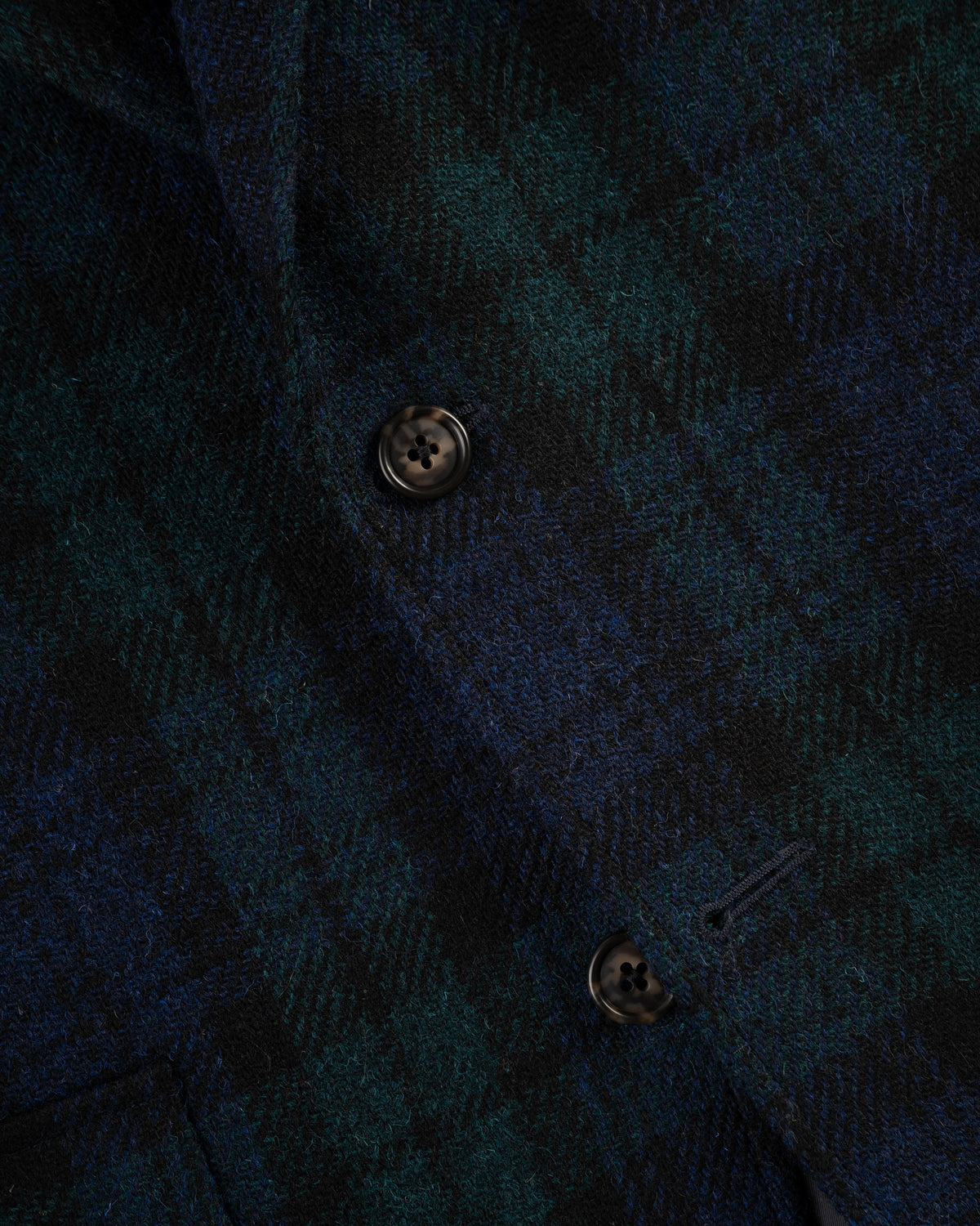 Made-in-Canada Blackwatch Tartan Harris Tweed Sport Coat