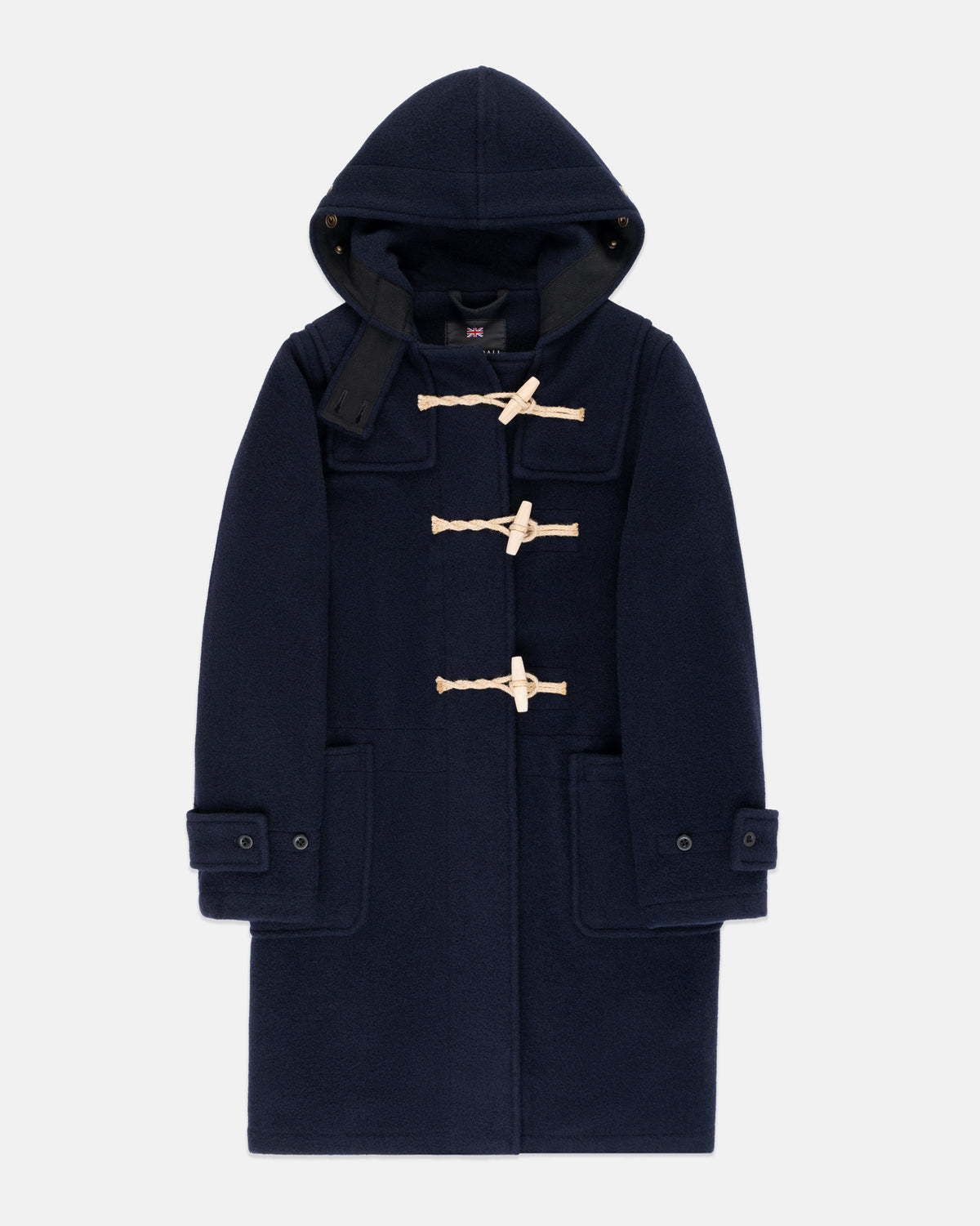Made-in-England Women's Navy Original Monty Duffle Coat