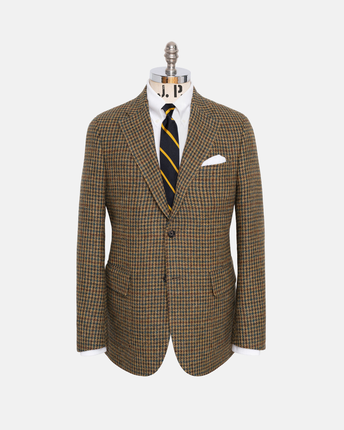 Made-in-Canada Brolive Check with Pane Tweed Sport Coat